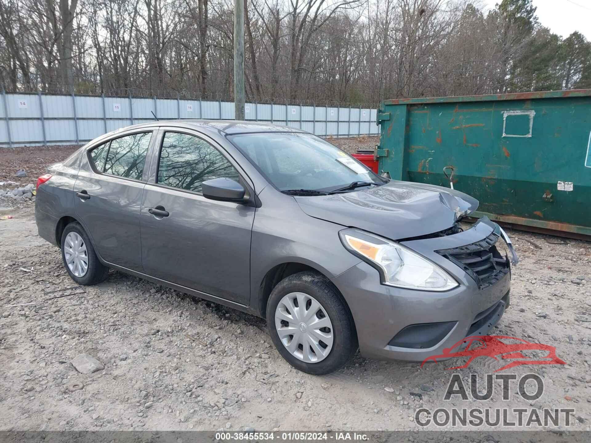 NISSAN VERSA 2018 - 3N1CN7AP7JL827911