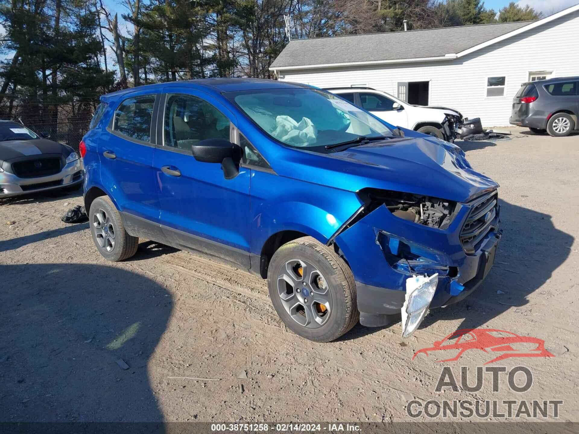 FORD ECOSPORT 2020 - MAJ3S2FE7LC353818