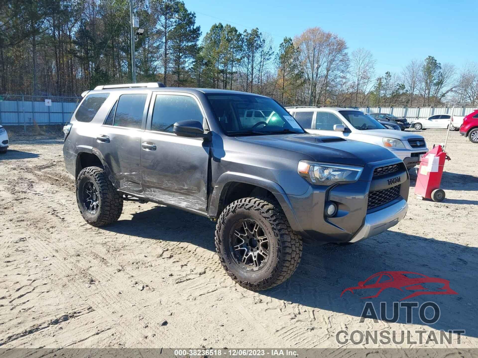 TOYOTA 4RUNNER 2016 - JTEBU5JRXG5284396