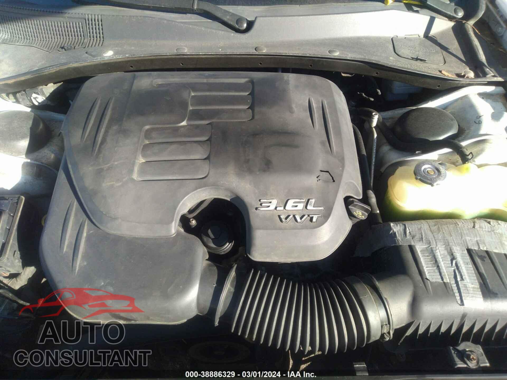 DODGE CHARGER 2012 - 2C3CDXBG7CH258444