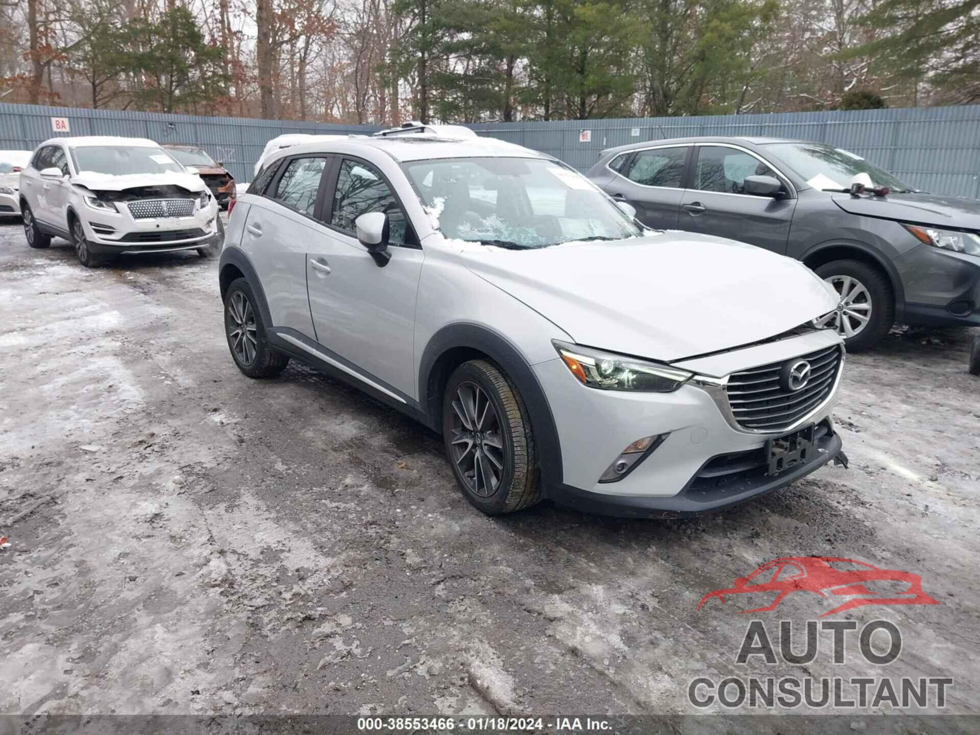 MAZDA CX-3 2017 - JM1DKFD78H0162766