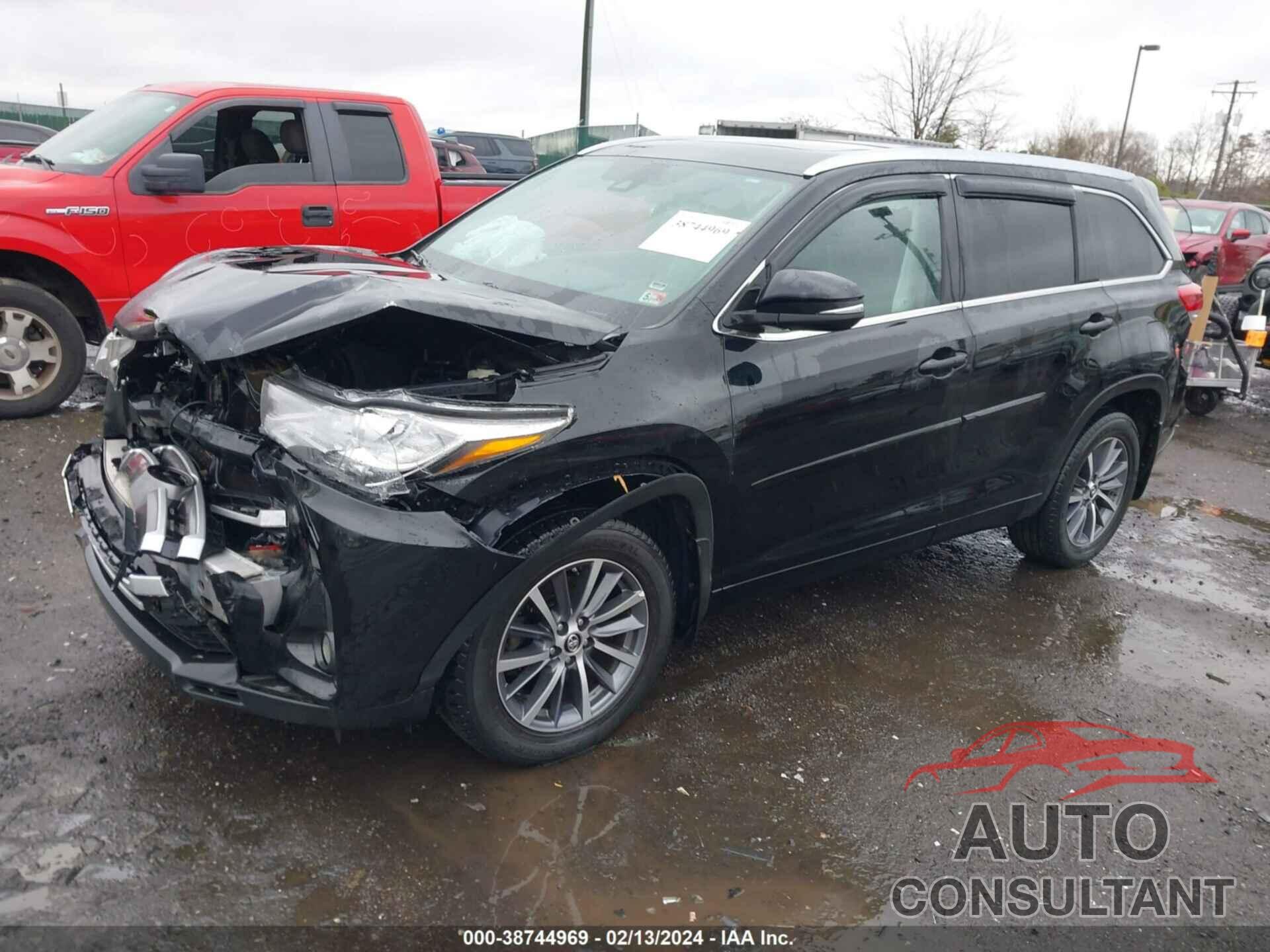 TOYOTA HIGHLANDER 2017 - 5TDJZRFH4HS390623