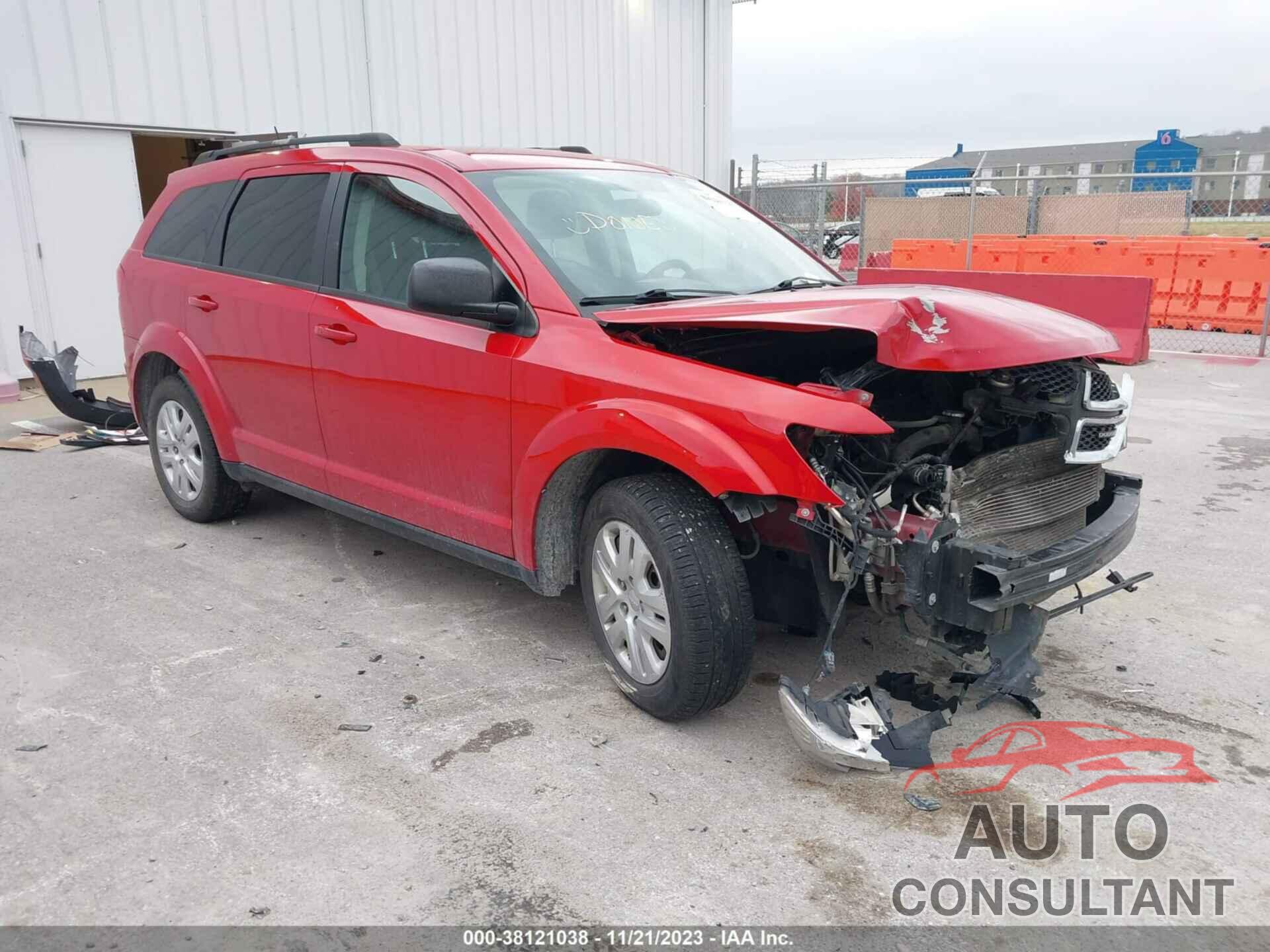 DODGE JOURNEY 2017 - 3C4PDCAB2HT580550