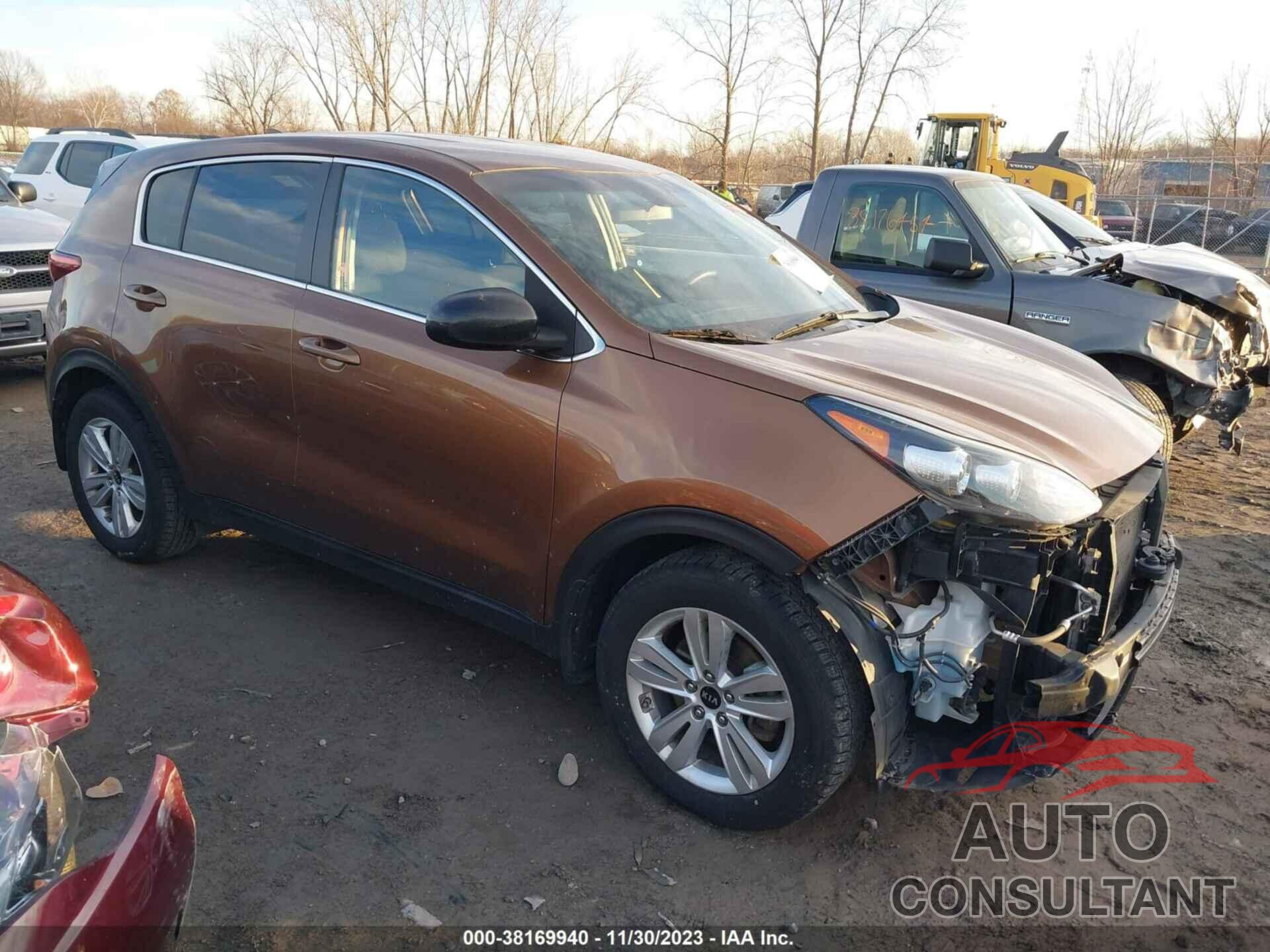 KIA SPORTAGE 2018 - KNDPM3AC2J7480211