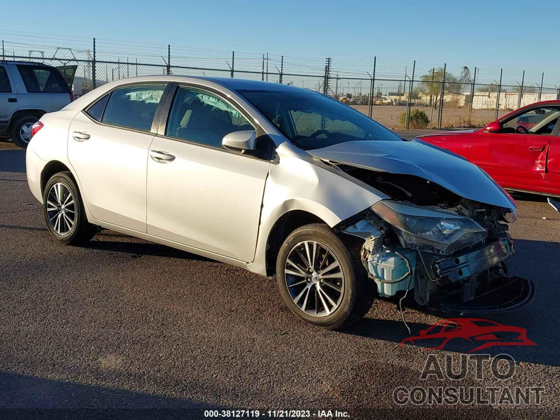 TOYOTA COROLLA 2016 - 5YFBURHE7GP448219