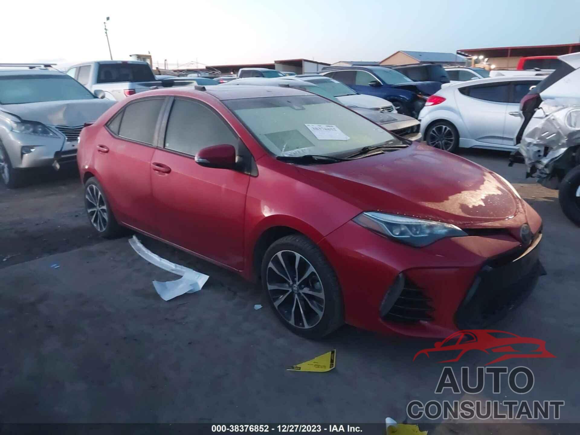 TOYOTA COROLLA 2017 - 002T1BURHE2HC8660