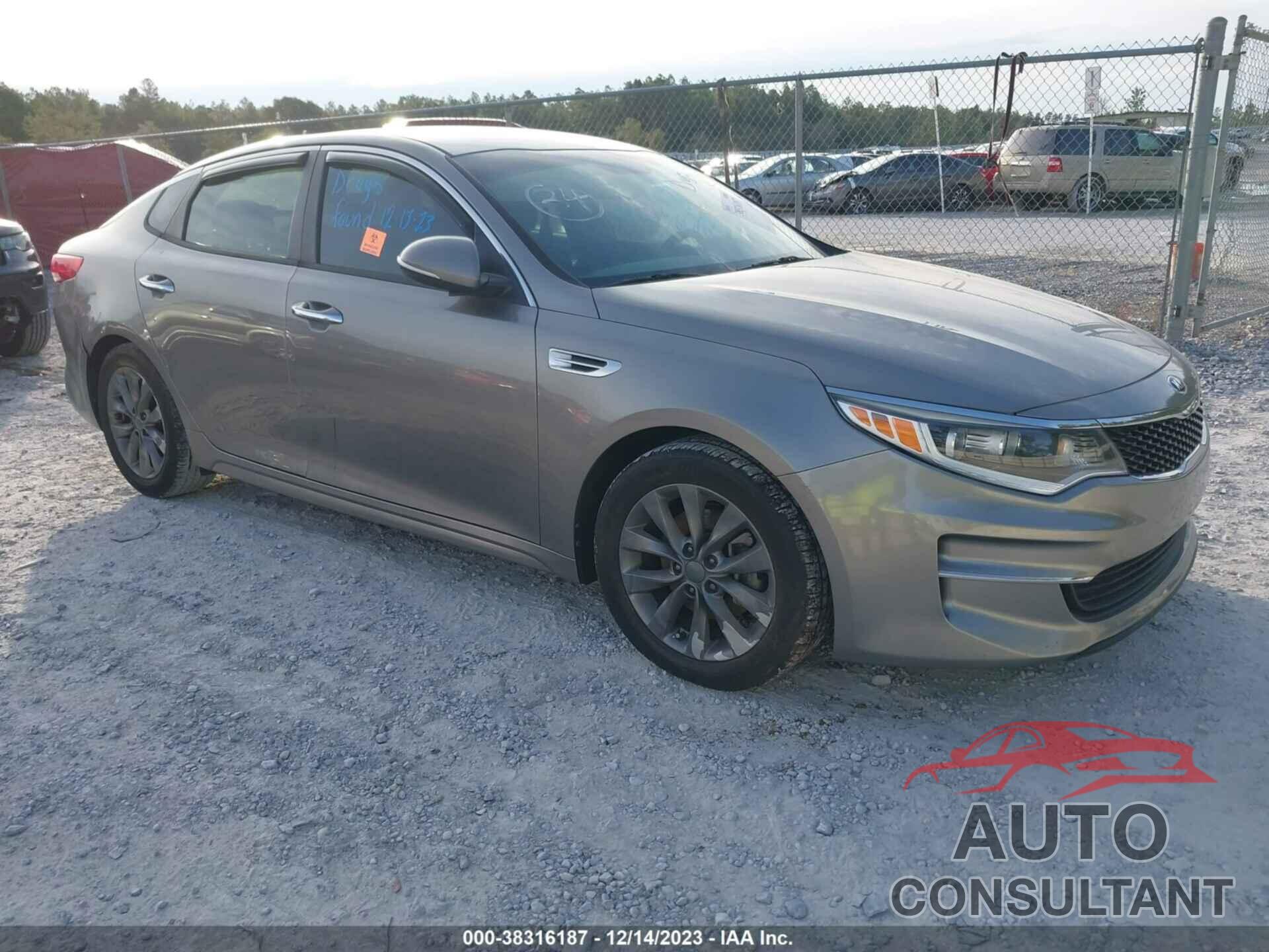 KIA OPTIMA 2016 - 5XXGT4L38GG044016