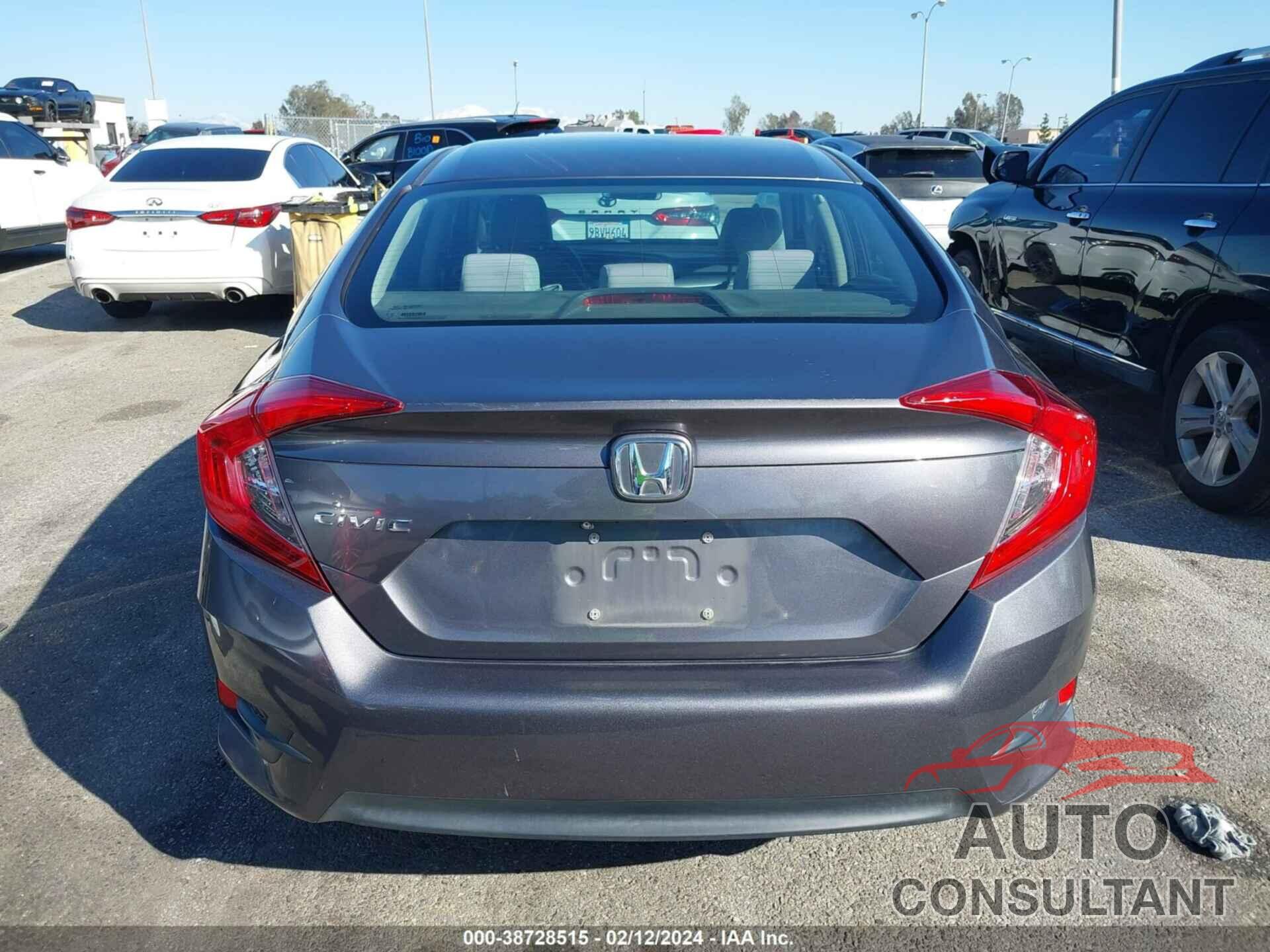 HONDA CIVIC 2016 - 2HGFC2F7XGH547057