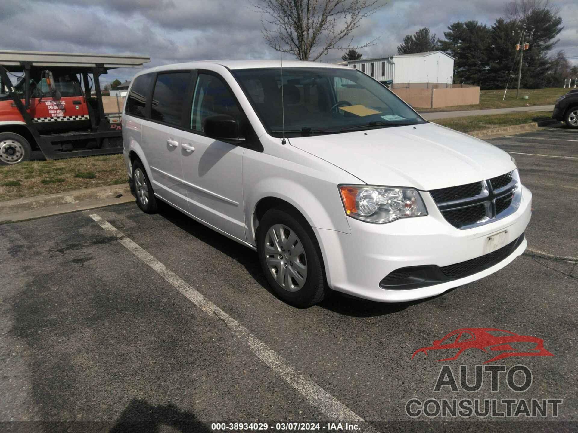 DODGE GRAND CARAVAN 2016 - 2C4RDGBG2GR114872