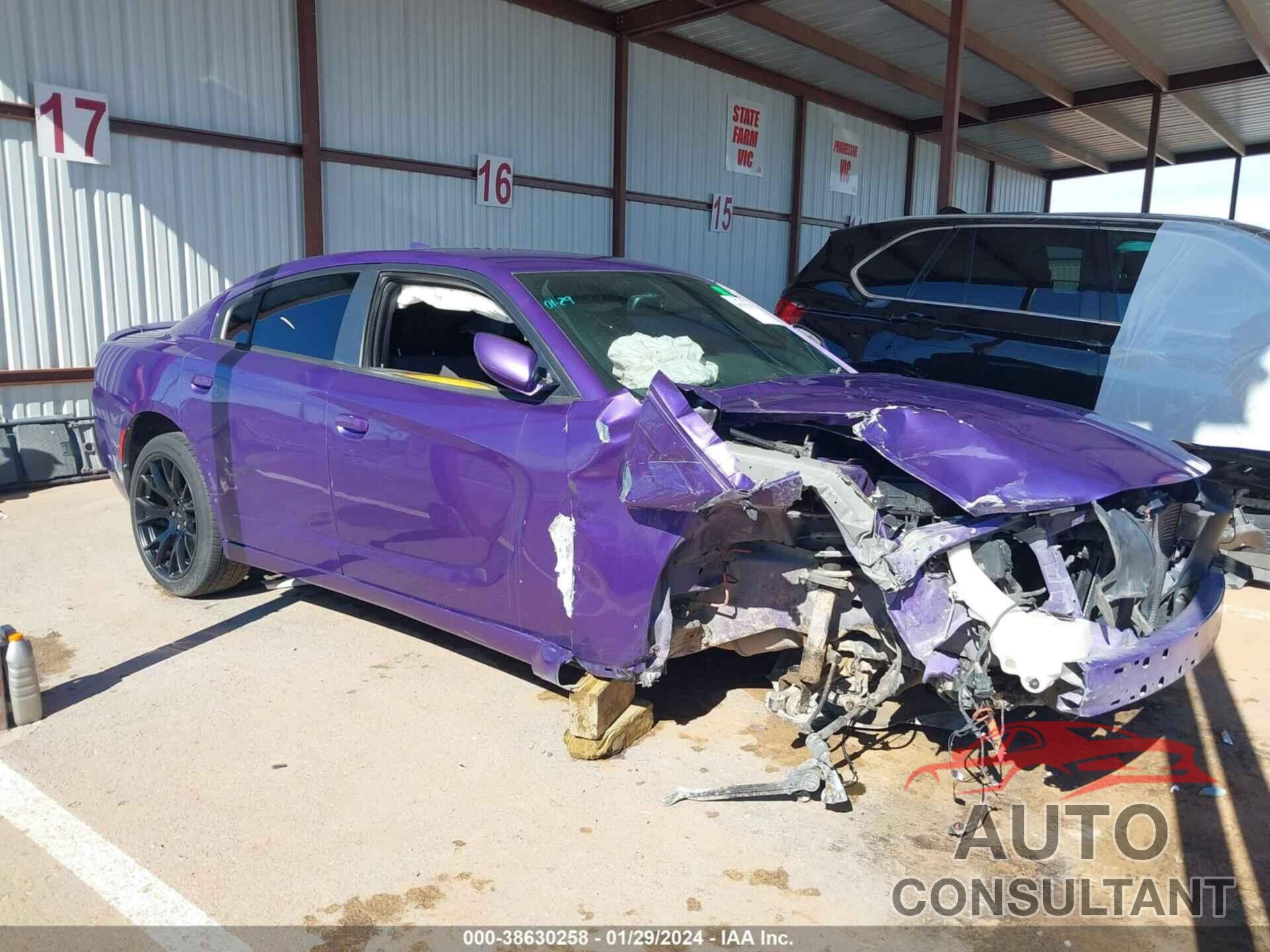 DODGE CHARGER 2016 - 2C3CDXHG7GH180132
