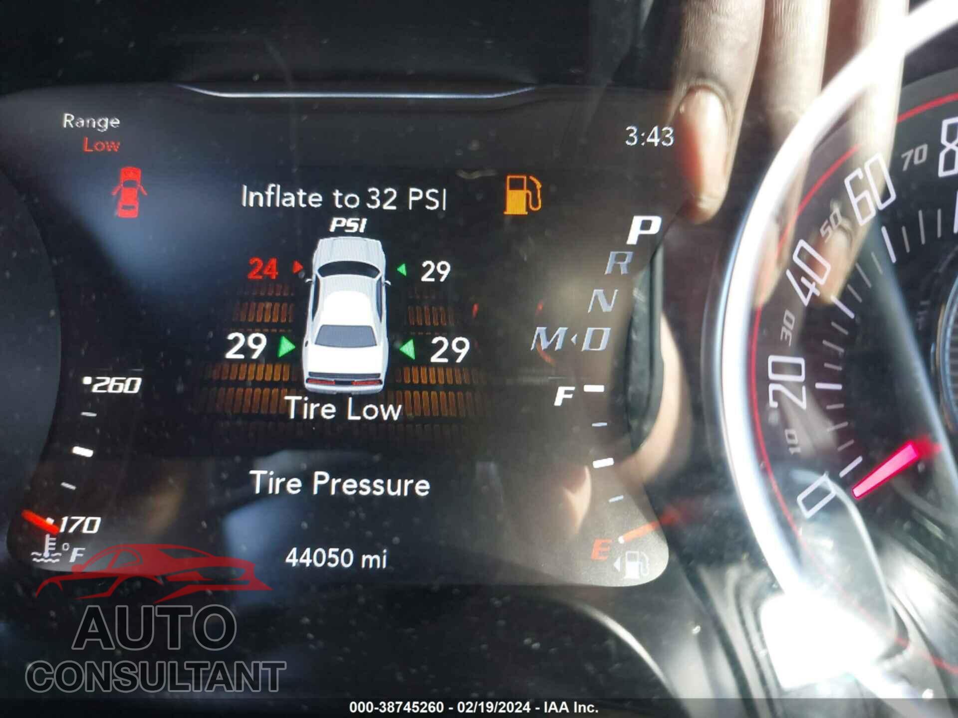 DODGE CHALLENGER 2019 - 2C3CDZFJ3KH505894