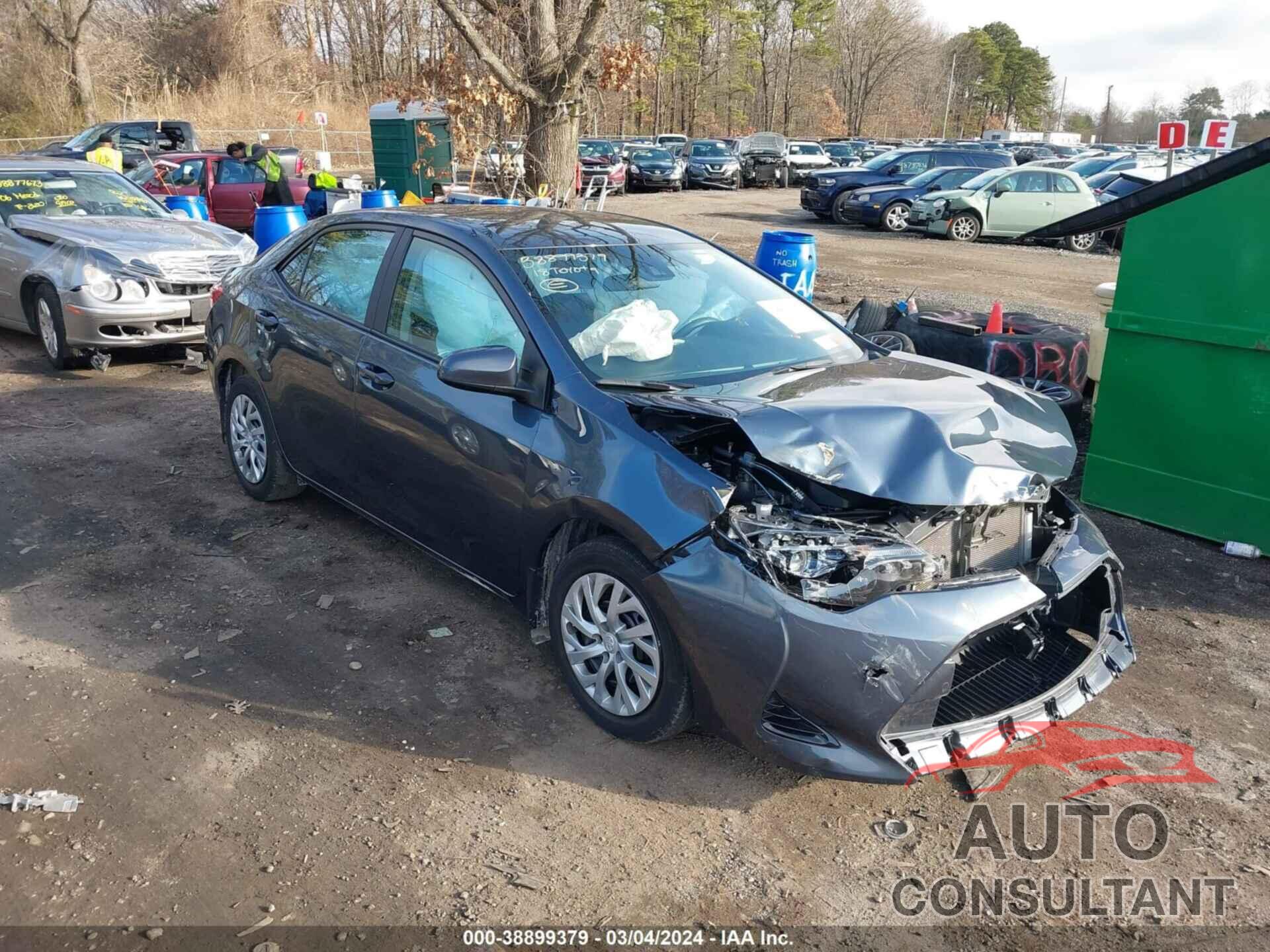 TOYOTA COROLLA 2018 - 2T1BURHE3JC099311