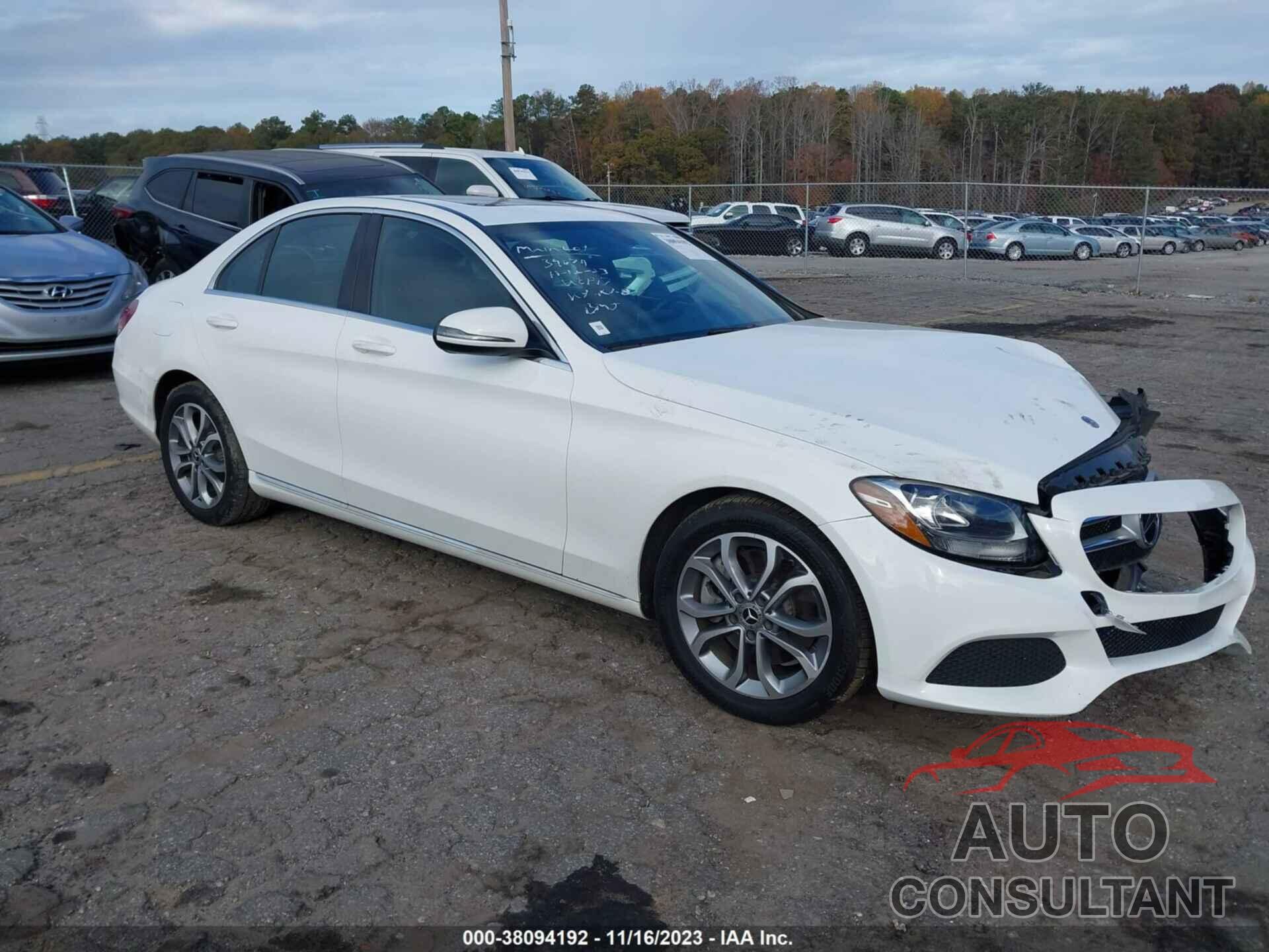 MERCEDES-BENZ C 300 2018 - 55SWF4JB9JU237653