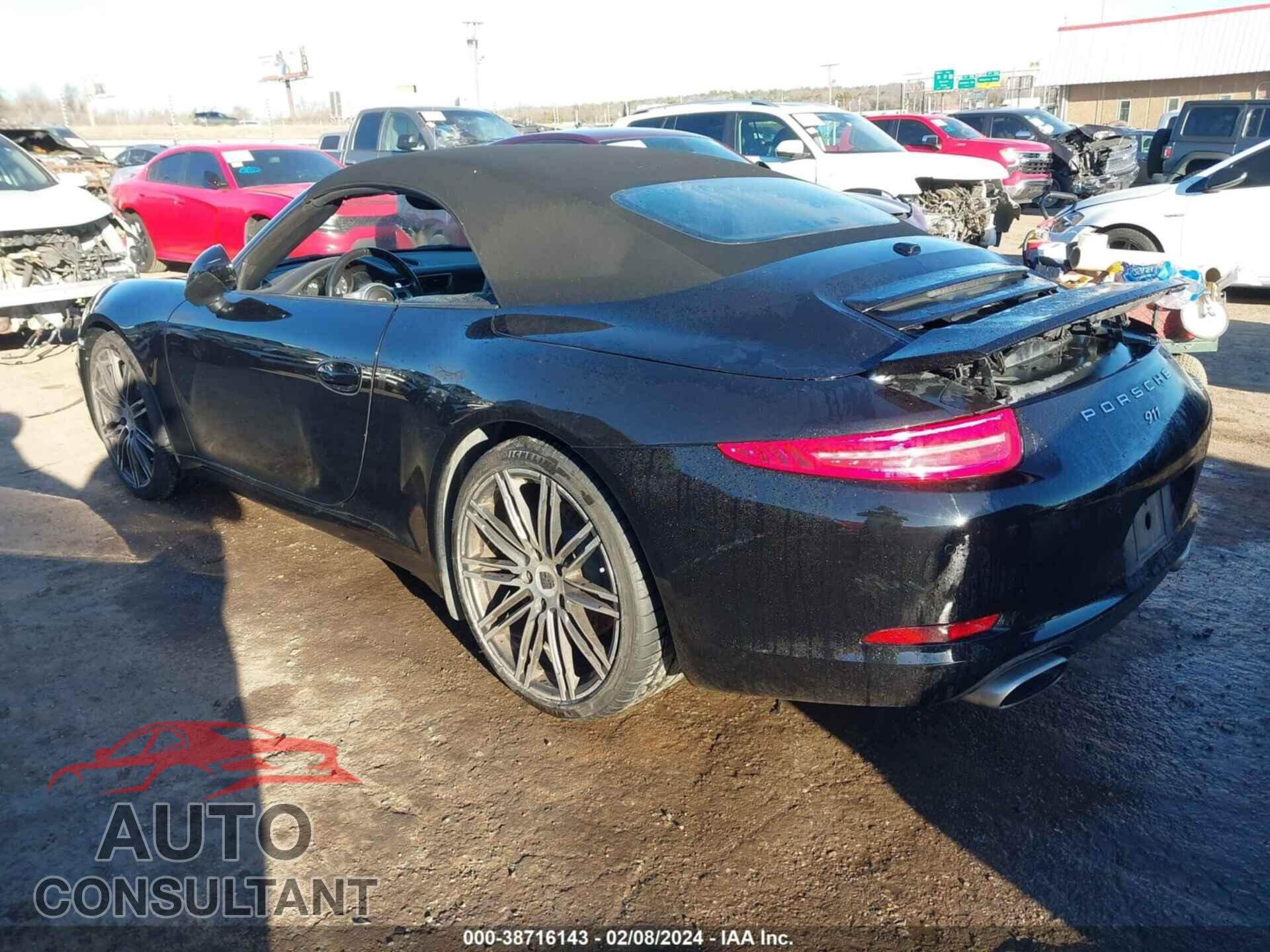PORSCHE 911 2016 - WP0CA2A96GS141351