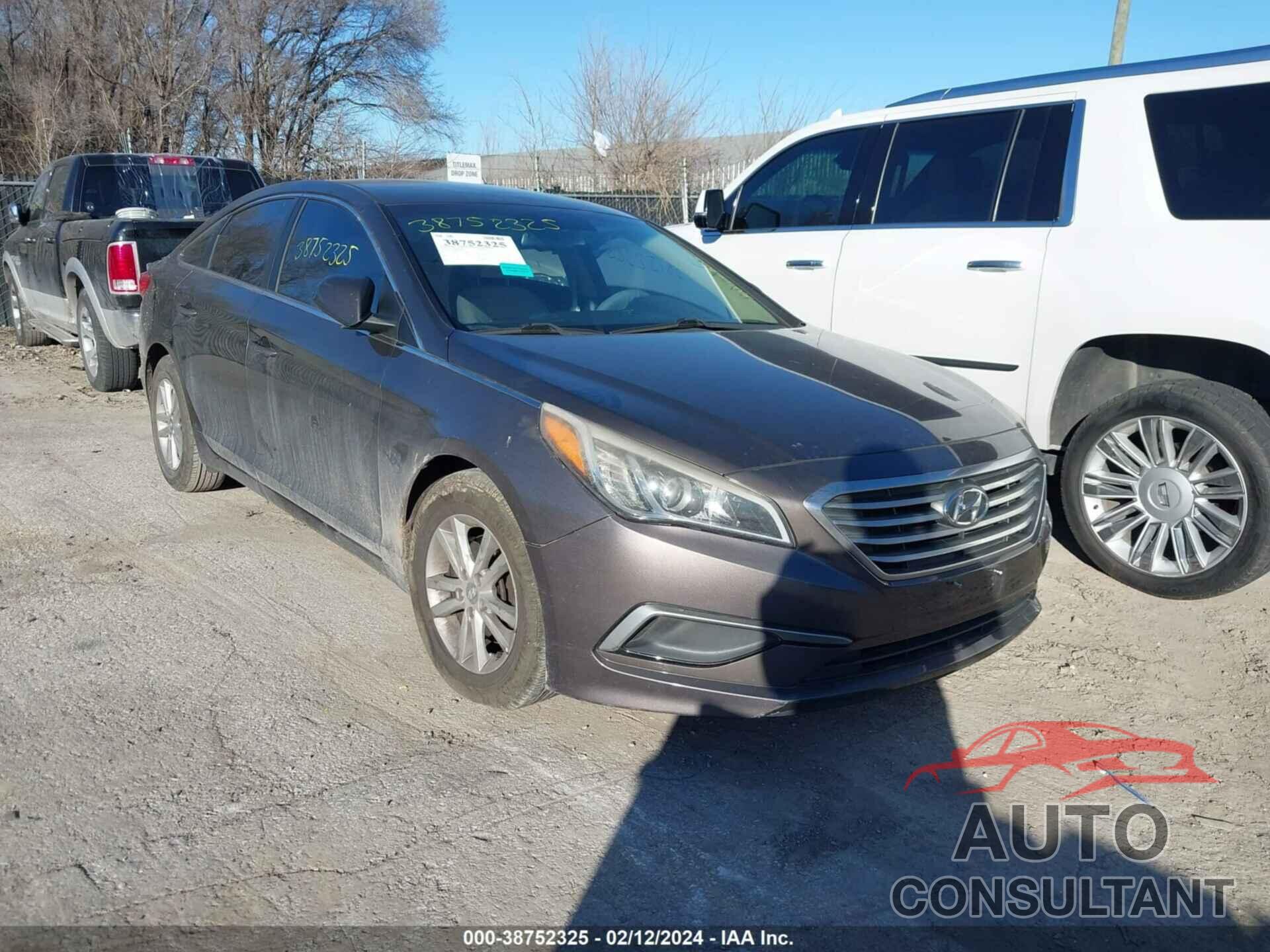 HYUNDAI SONATA 2016 - 5NPE24AF8GH403781