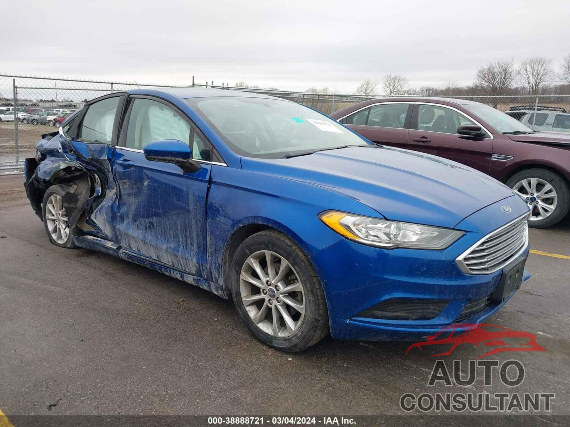 FORD FUSION 2017 - 3FA6P0H72HR125431