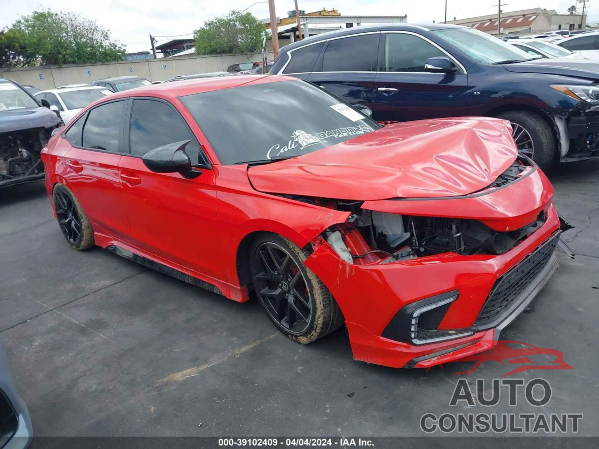 HONDA CIVIC 2023 - 2HGFE2F5XPH536097