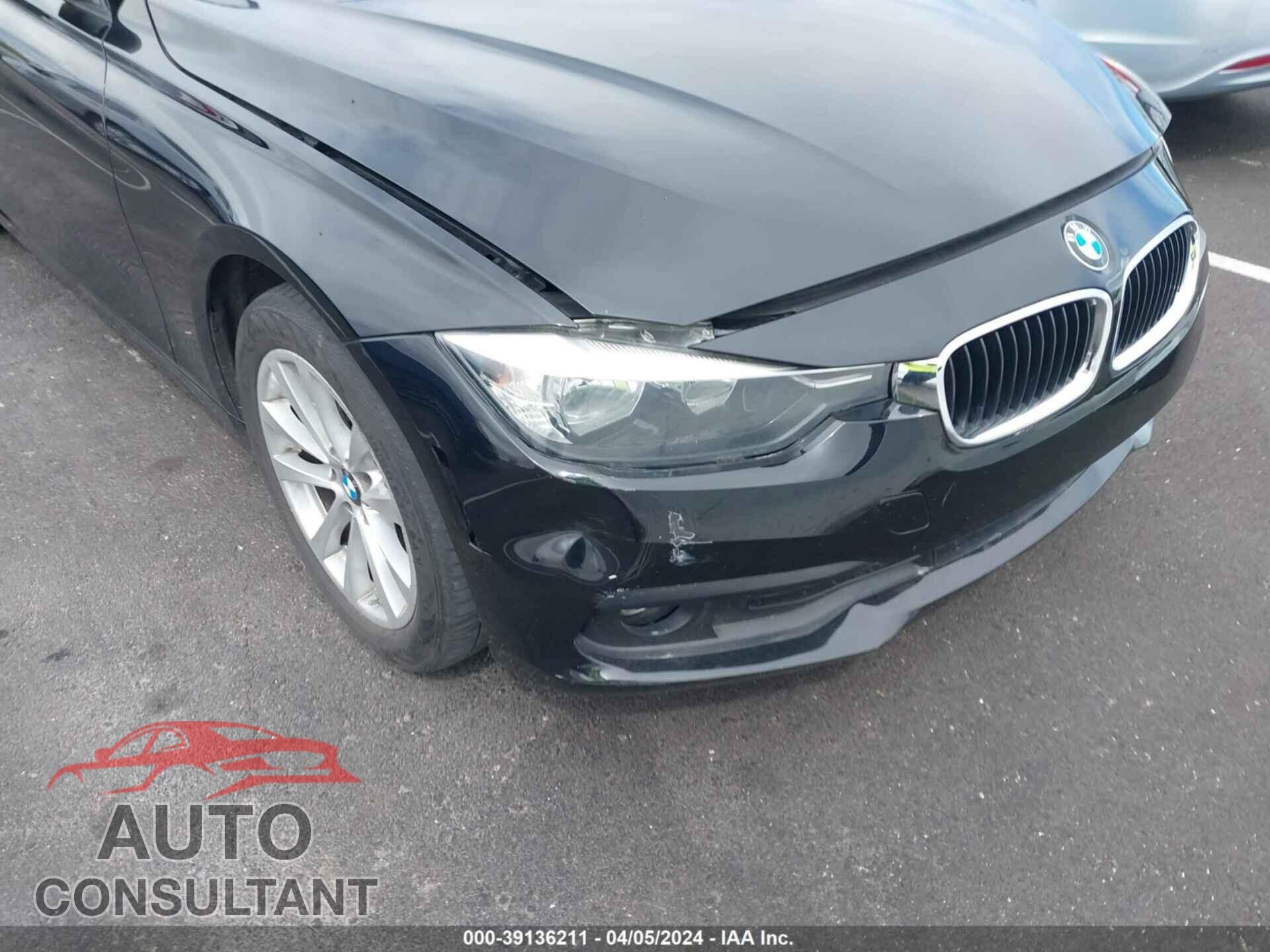 BMW 320I 2016 - WBA8E1G52GNU10711