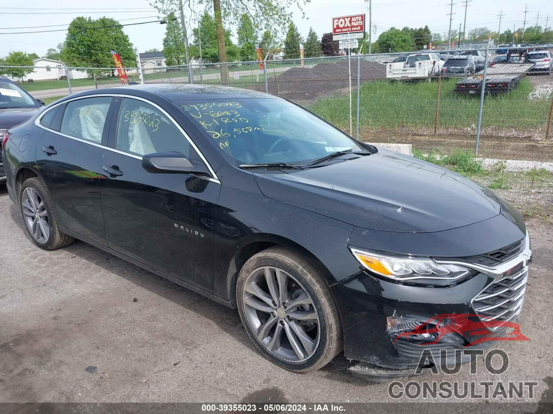 CHEVROLET MALIBU 2023 - 1G1ZE5ST9PF186683