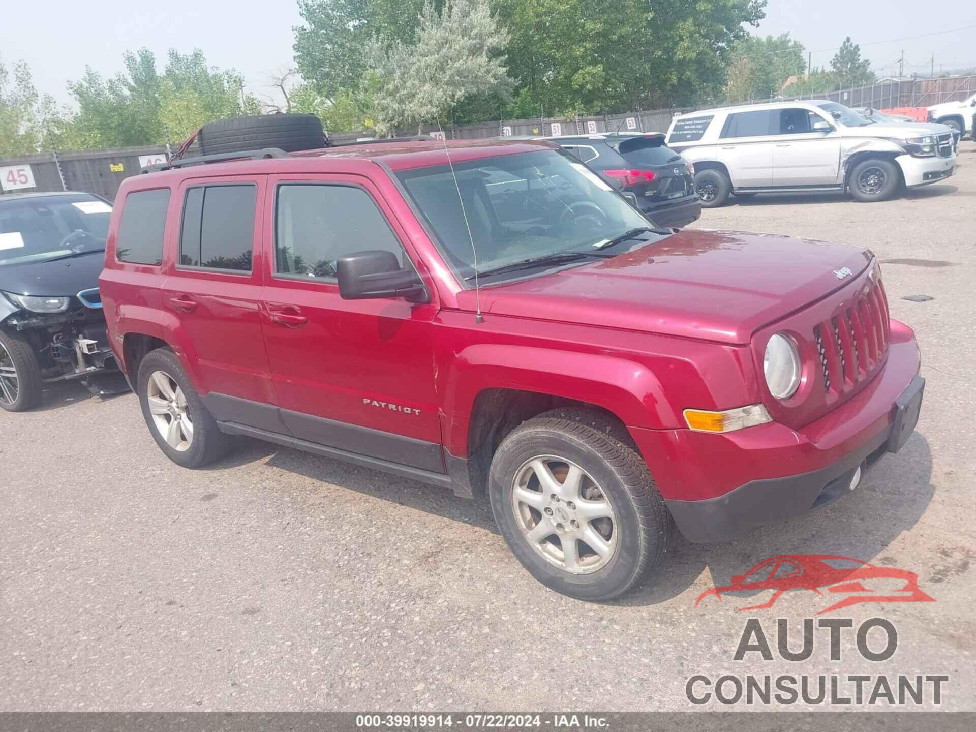 JEEP PATRIOT 2017 - 1C4NJPFB8HD183088