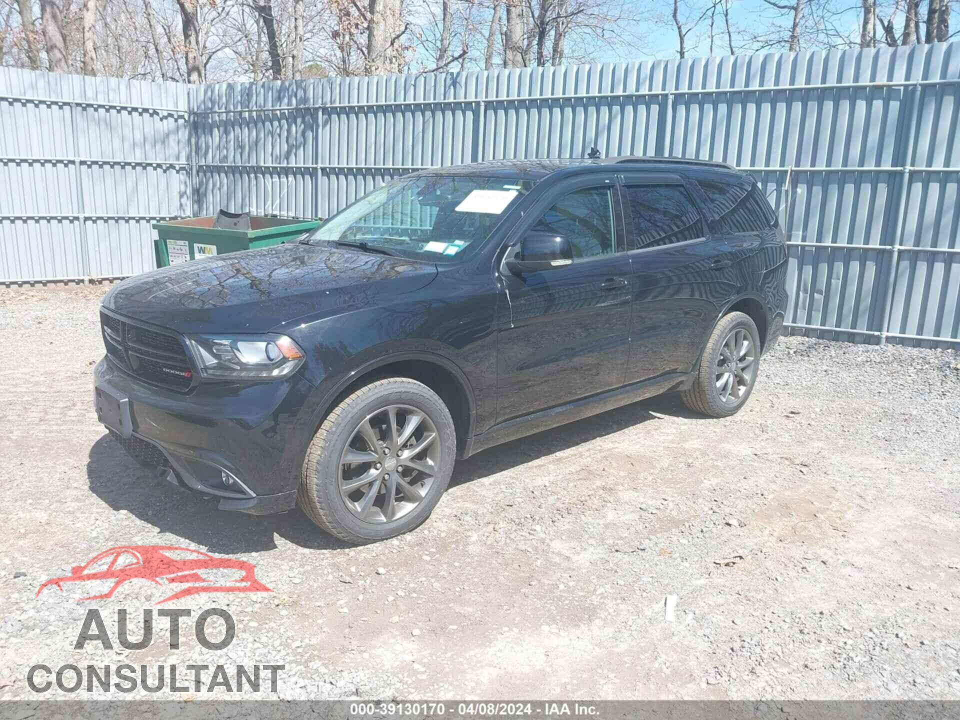 DODGE DURANGO 2018 - 1C4RDJDG6JC112438