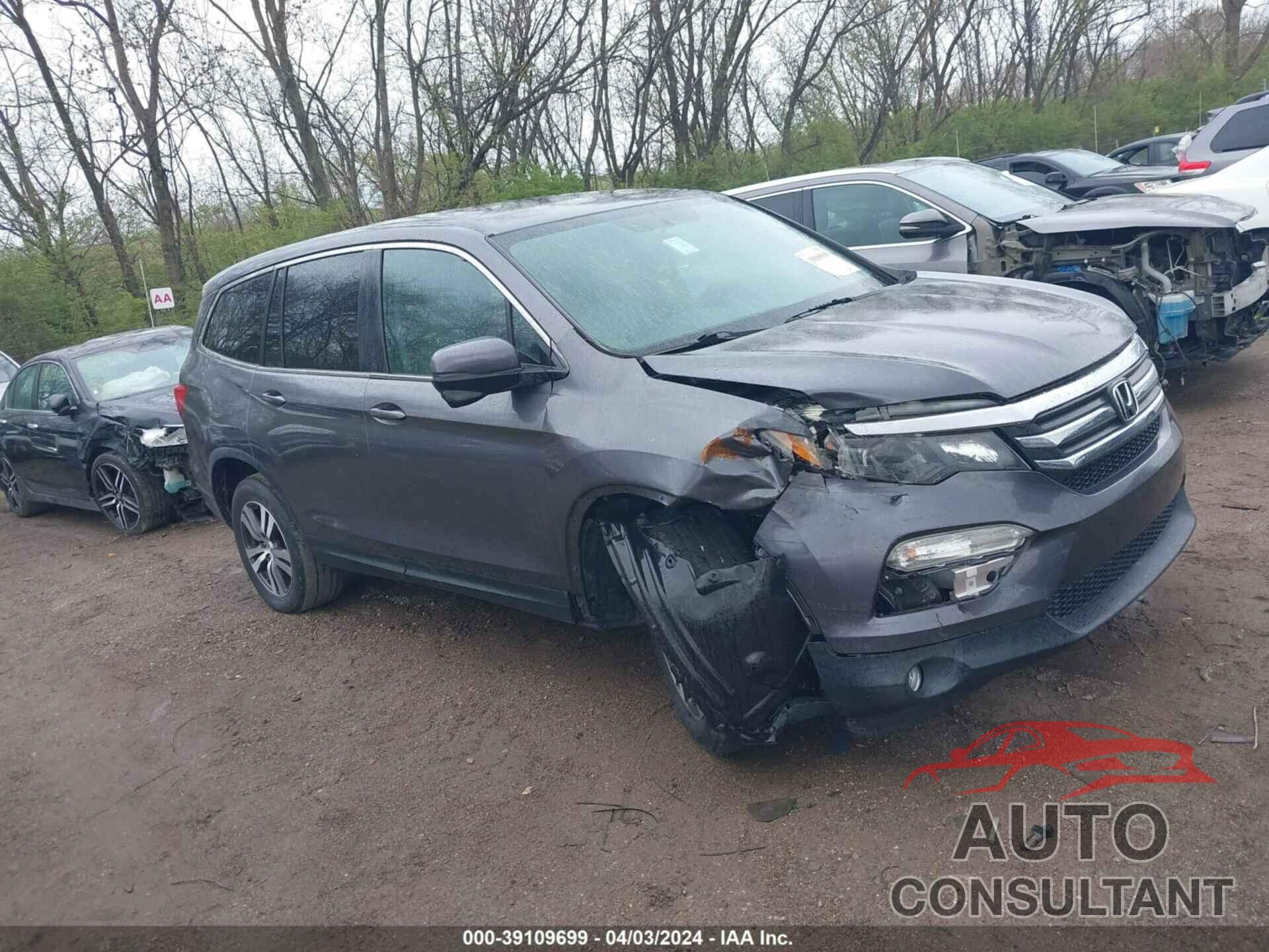 HONDA PILOT 2018 - 5FNYF6H58JB072507