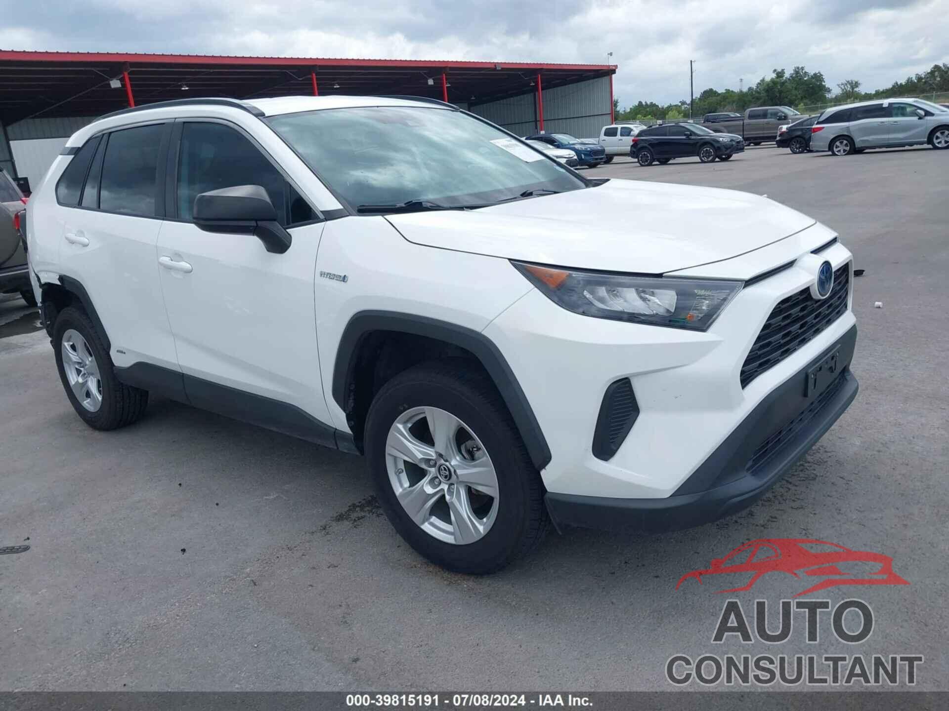 TOYOTA RAV4 HYBRID 2020 - 4T3L6RFV6LU001527