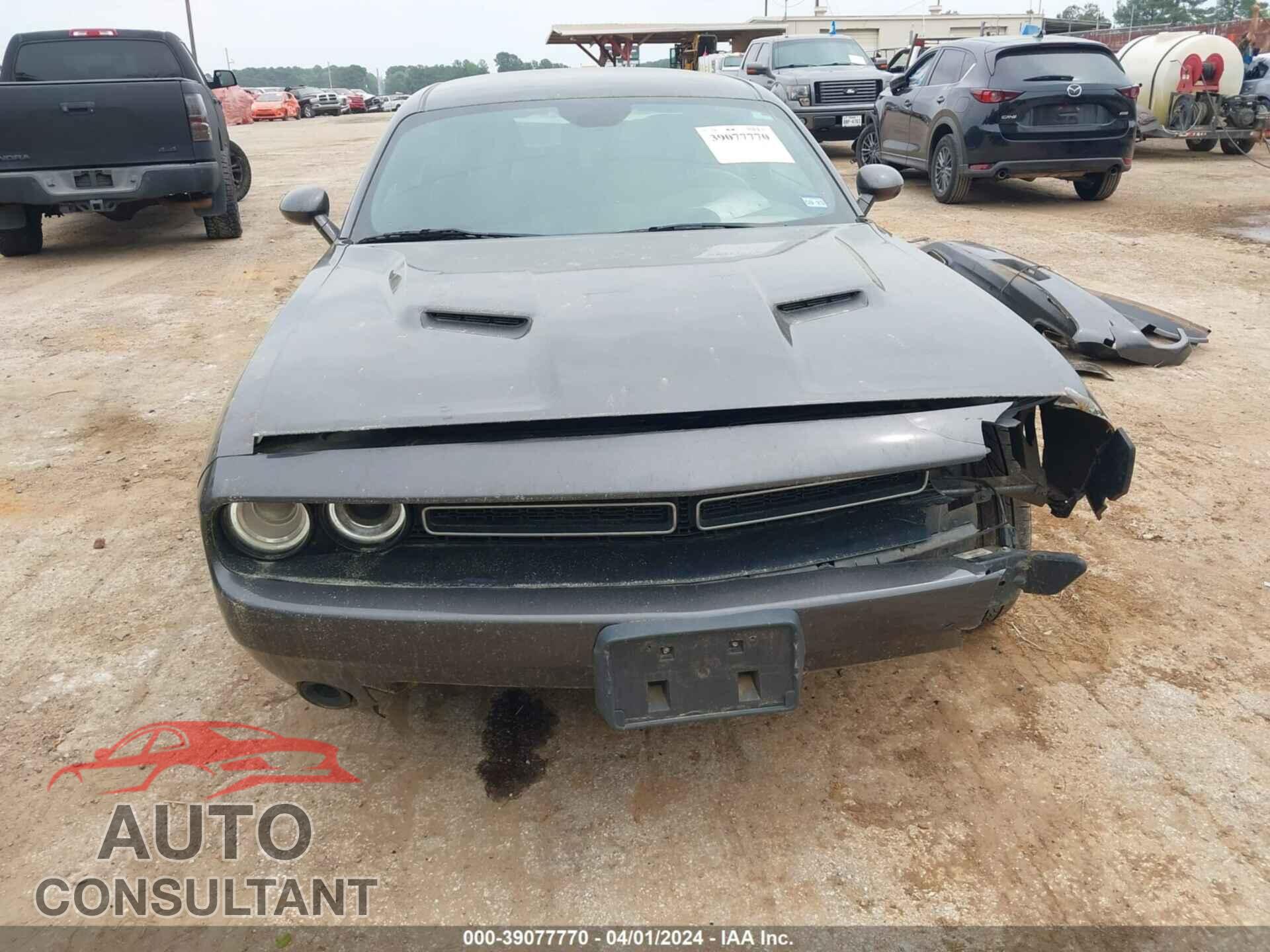 DODGE CHALLENGER 2017 - 2C3CDZAG9HH627146