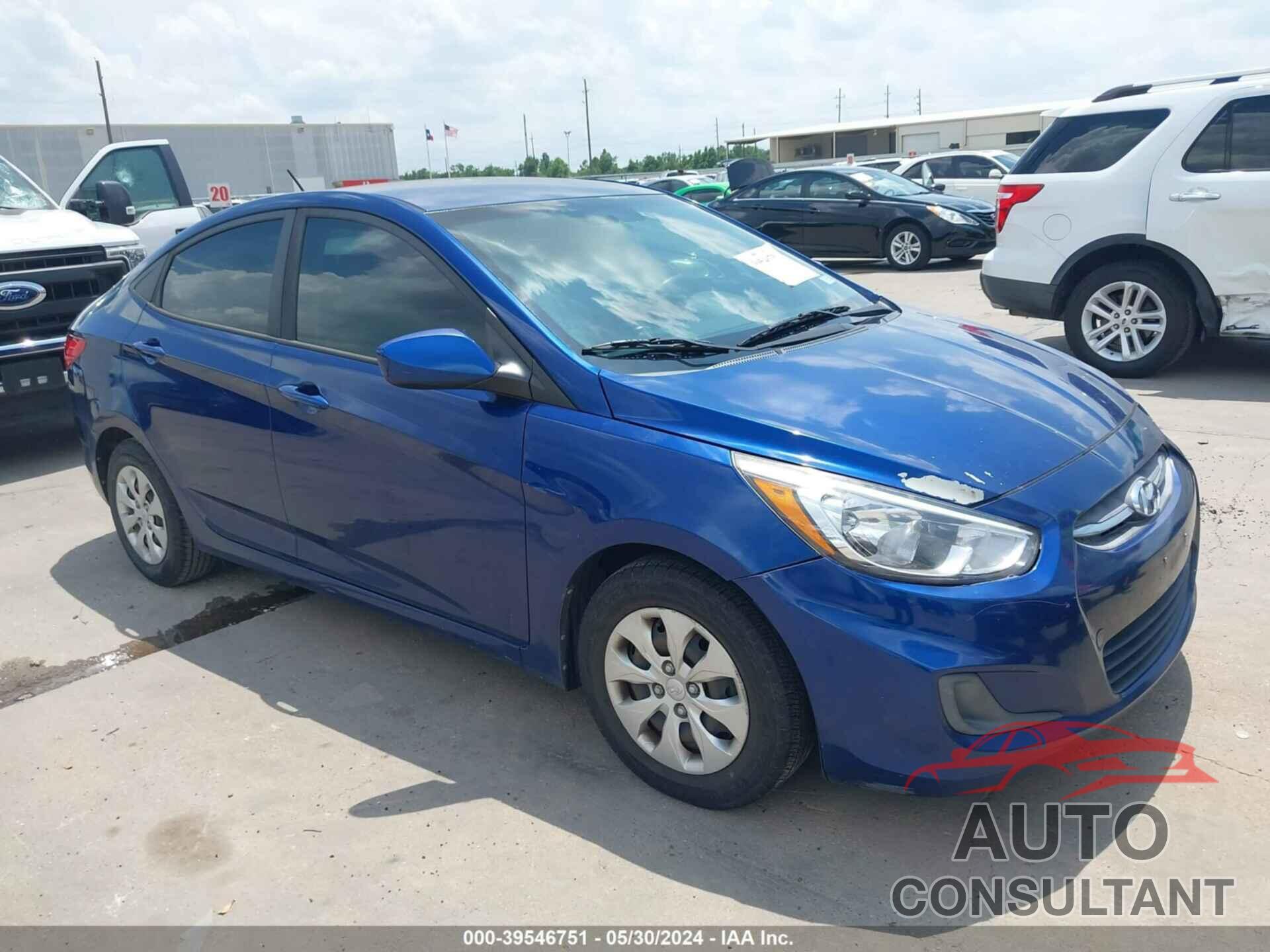 HYUNDAI ACCENT 2017 - KMHCT4AE5HU212401