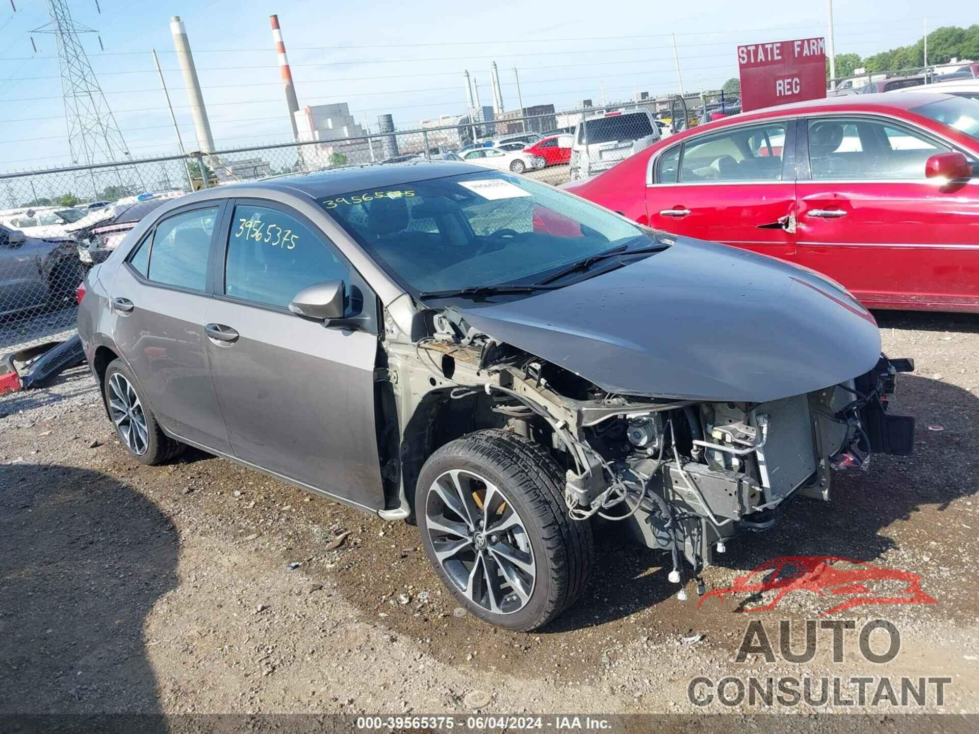 TOYOTA COROLLA 2017 - 2T1BURHE1HC749912