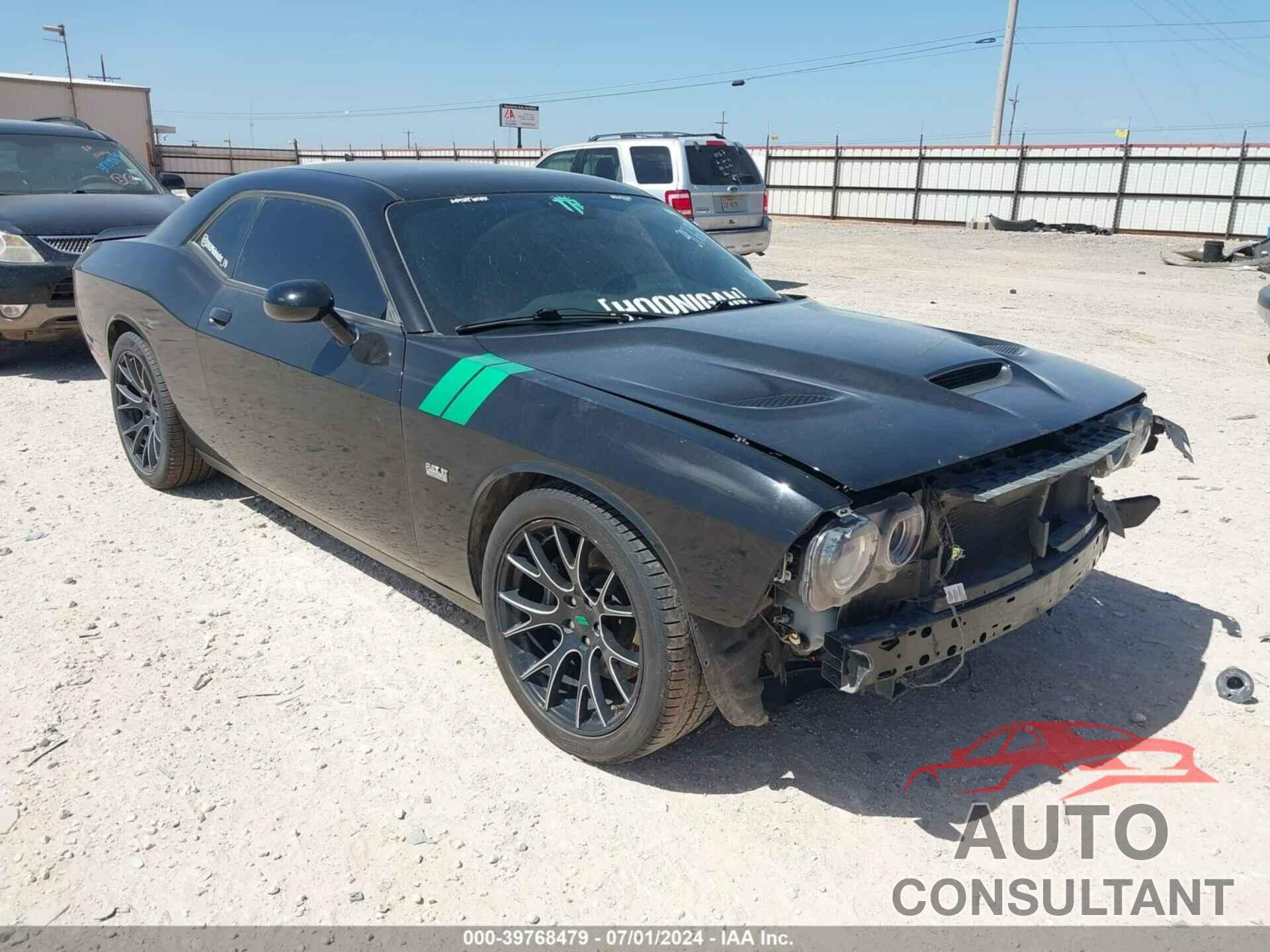 DODGE CHALLENGER 2019 - 2C3CDZFJ0KH509448