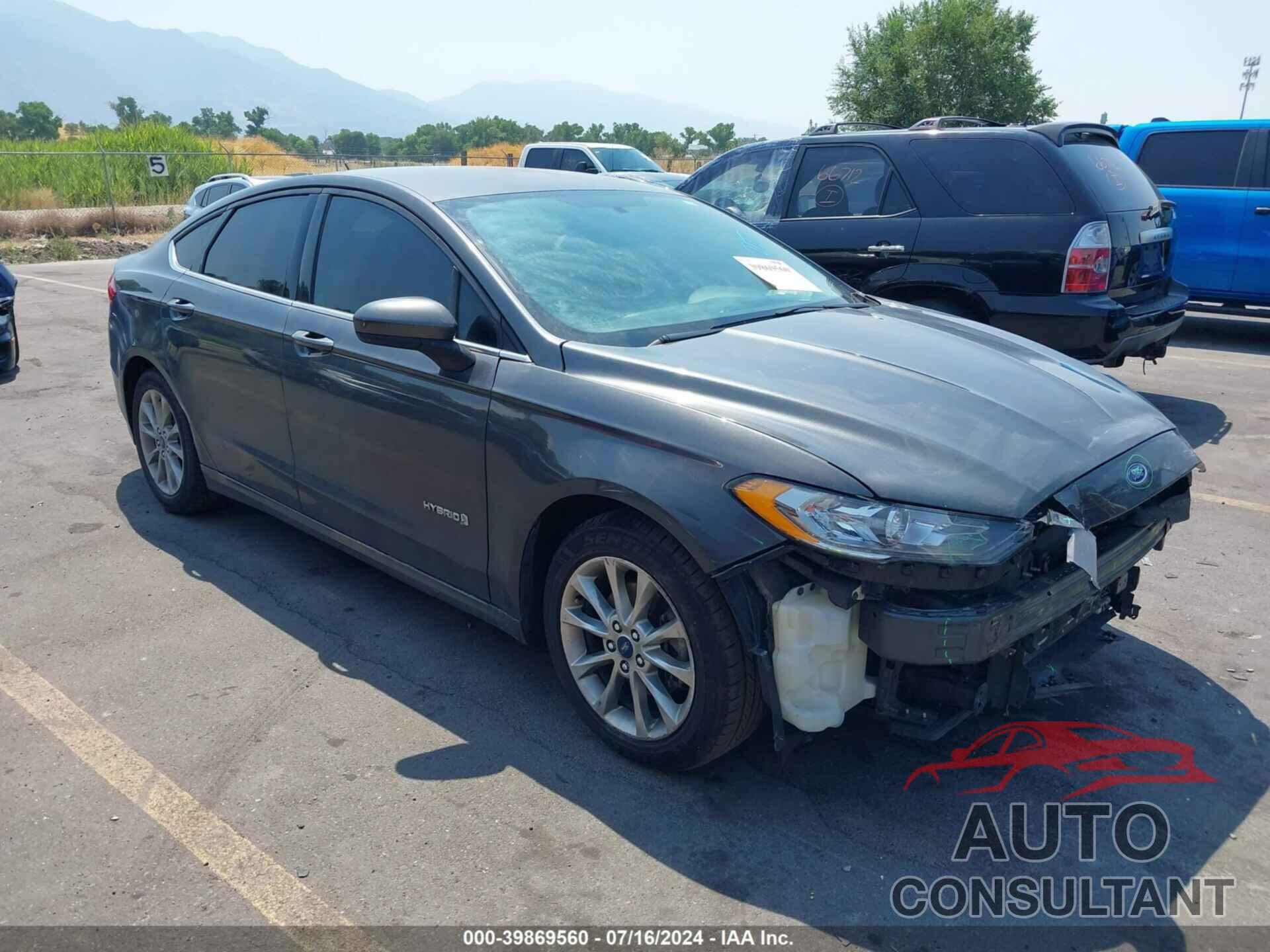 FORD FUSION HYBRID 2017 - 3FA6P0LU9HR286209