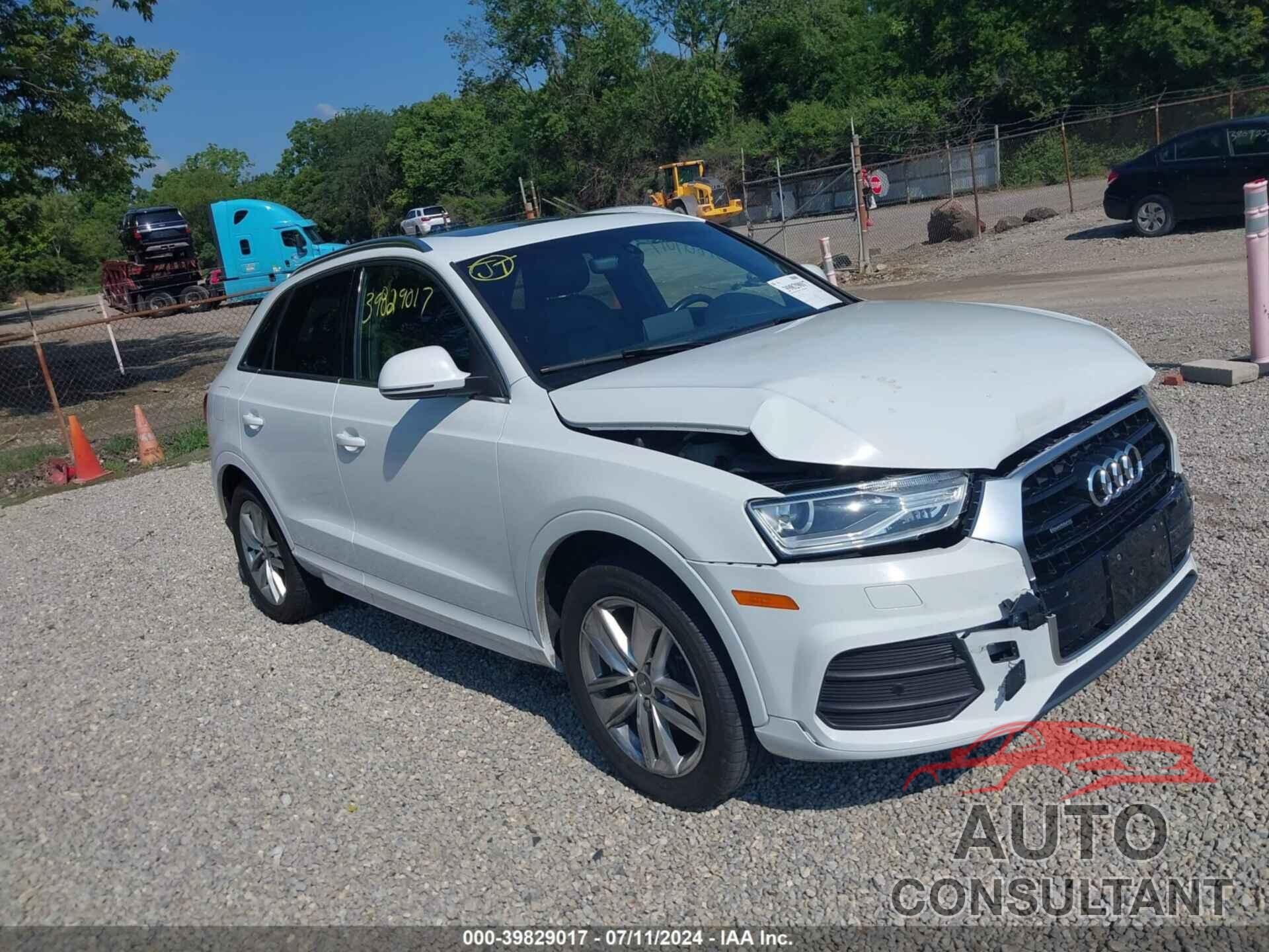 AUDI Q3 2016 - WA1EFCFS9GR010959