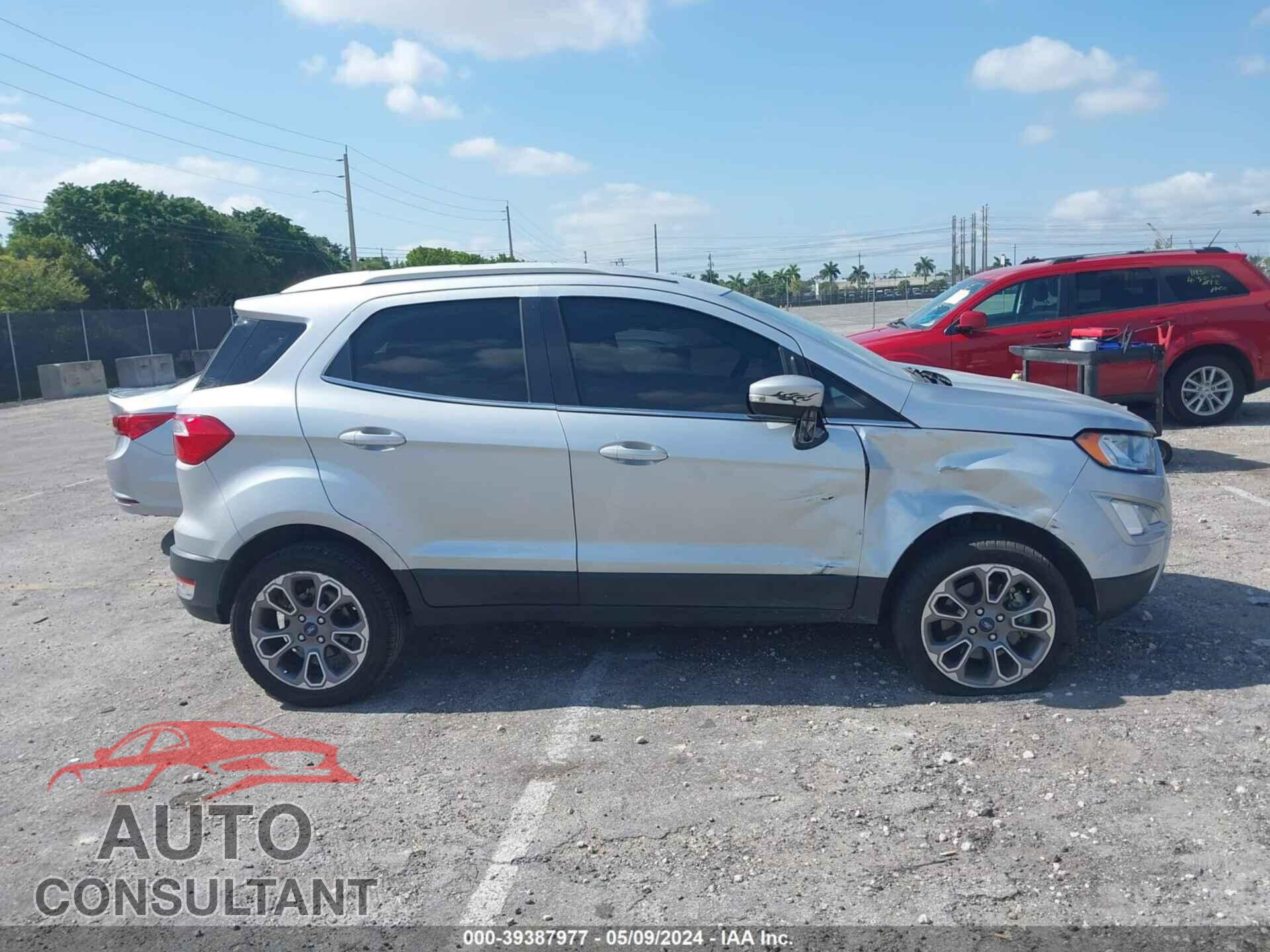 FORD ECOSPORT 2020 - MAJ6S3KL2LC352695