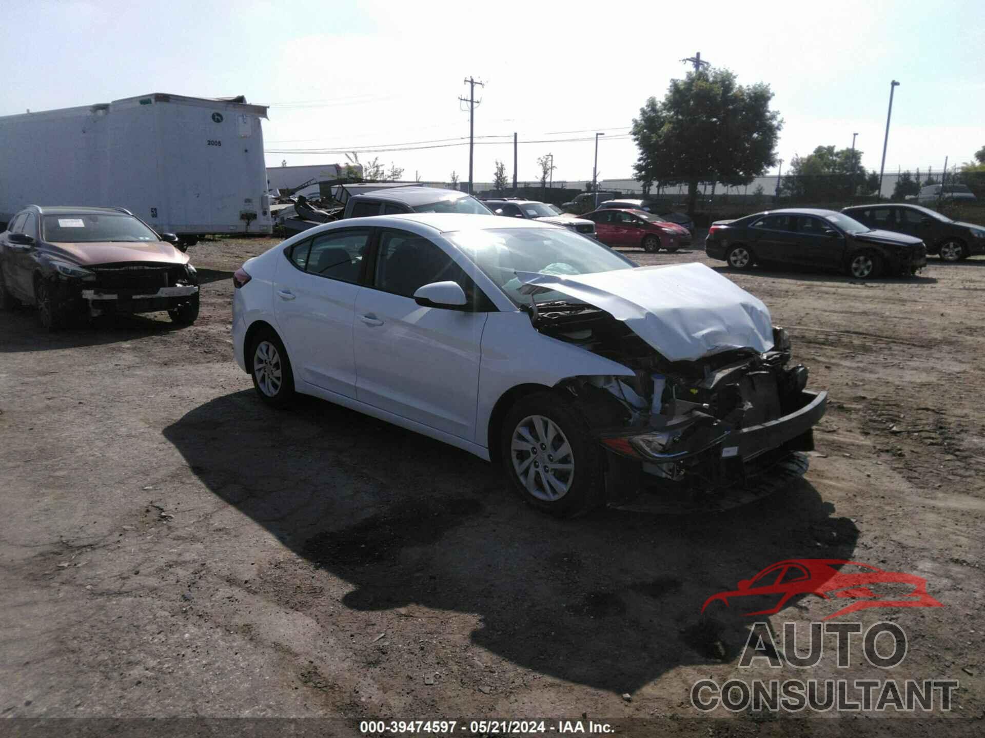 HYUNDAI ELANTRA 2018 - 5NPD74LF8JH347309