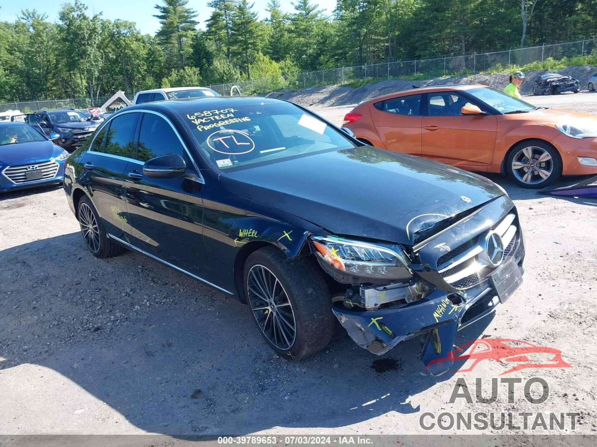 MERCEDES-BENZ C 300 2021 - W1KWF8EB0MR647460