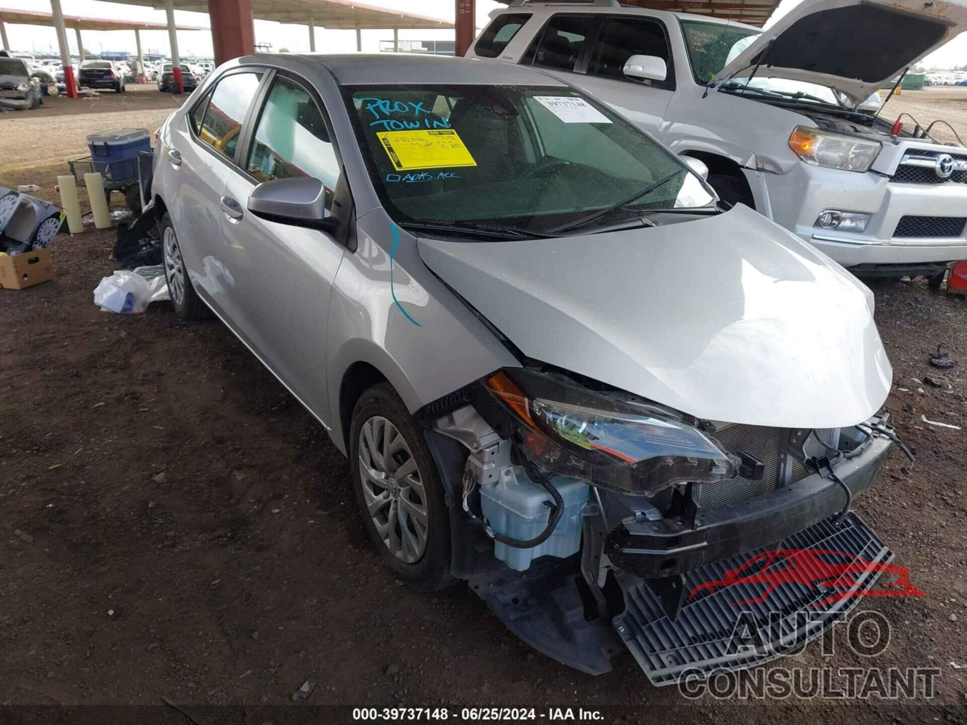 TOYOTA COROLLA 2019 - 2T1BURHE5KC231891