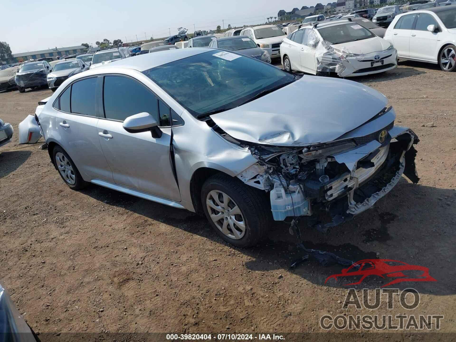 TOYOTA COROLLA 2020 - JTDEPRAE5LJ035194