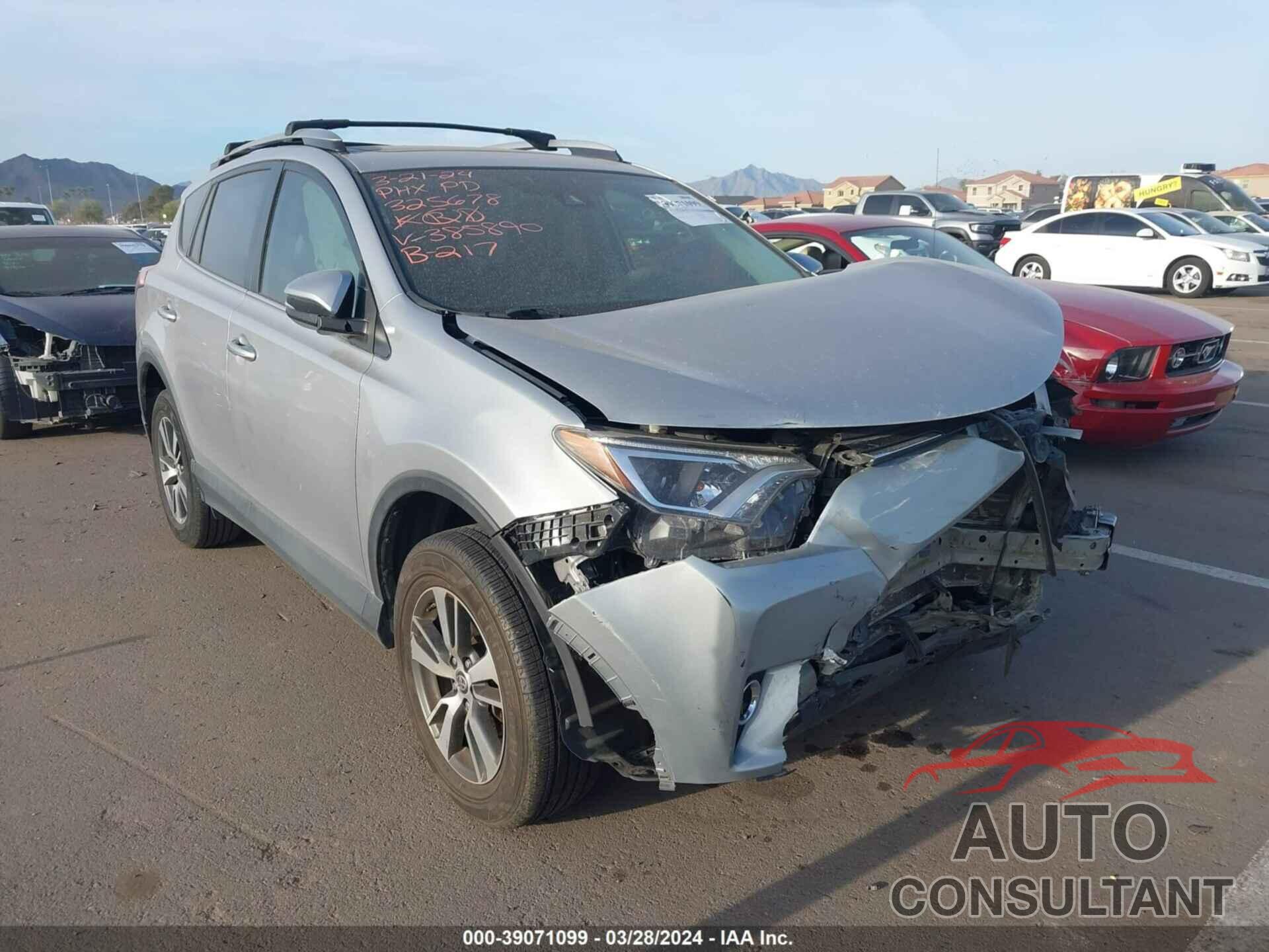 TOYOTA RAV4 2017 - 2T3WFREV7HW385890
