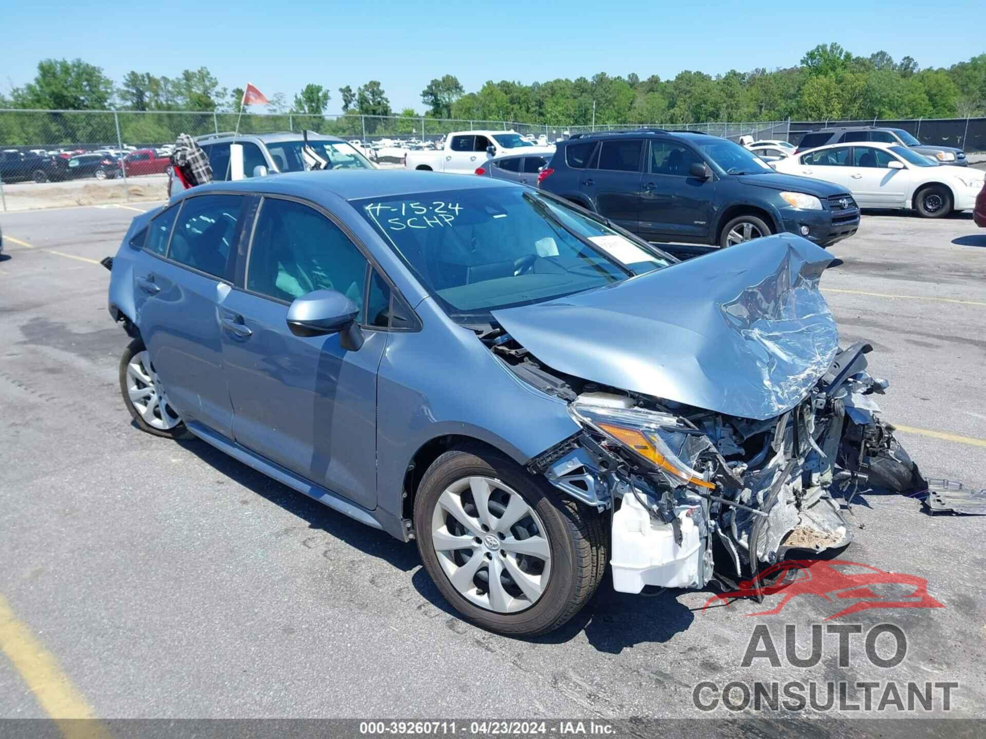 TOYOTA COROLLA 2020 - 5YFEPRAE2LP085241