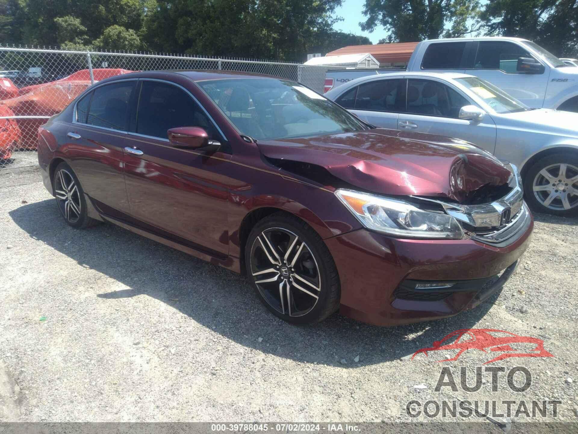 HONDA ACCORD 2016 - 1HGCR2F52GA215936