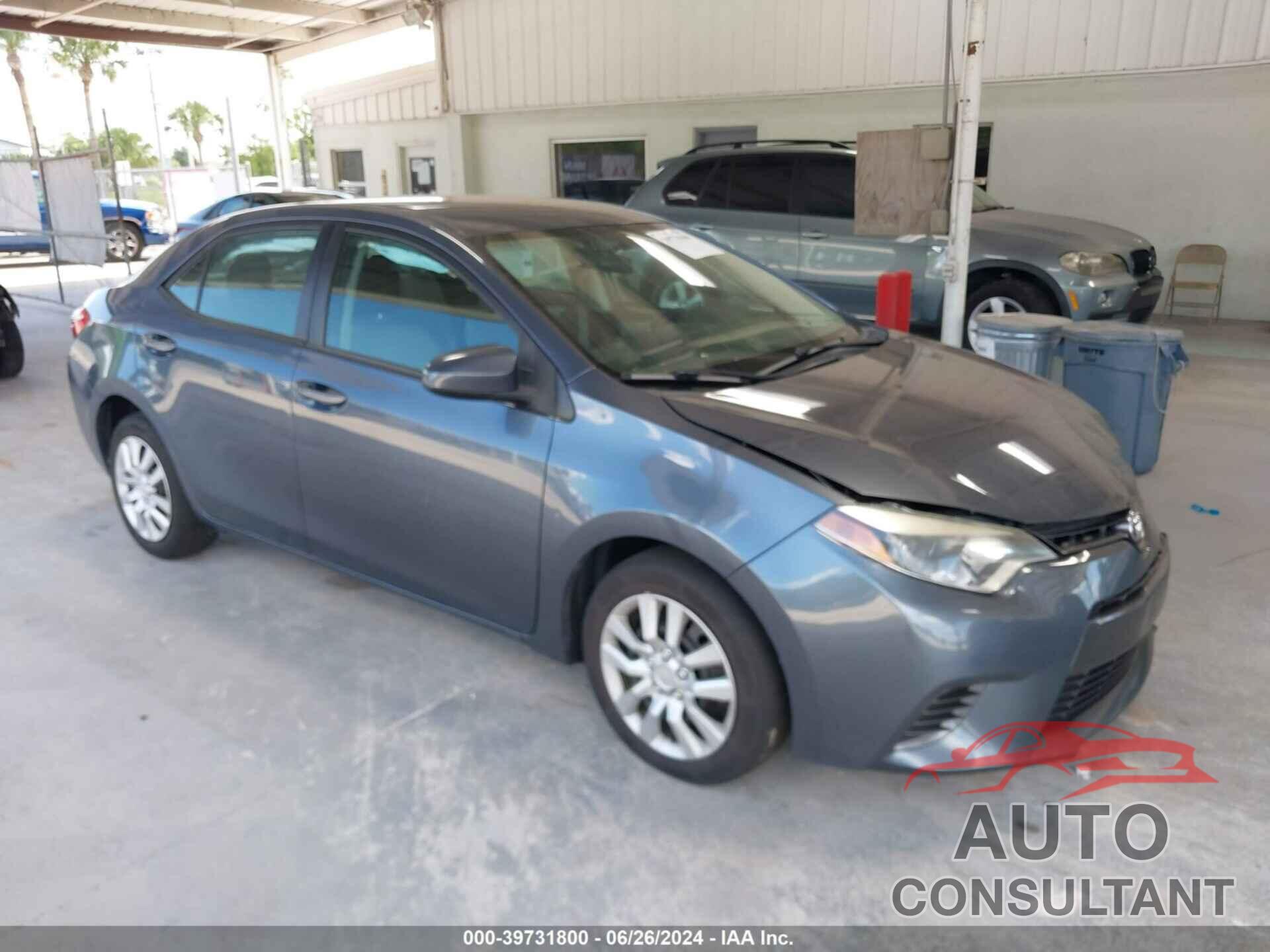 TOYOTA COROLLA 2016 - 5YFBURHE7GP375515