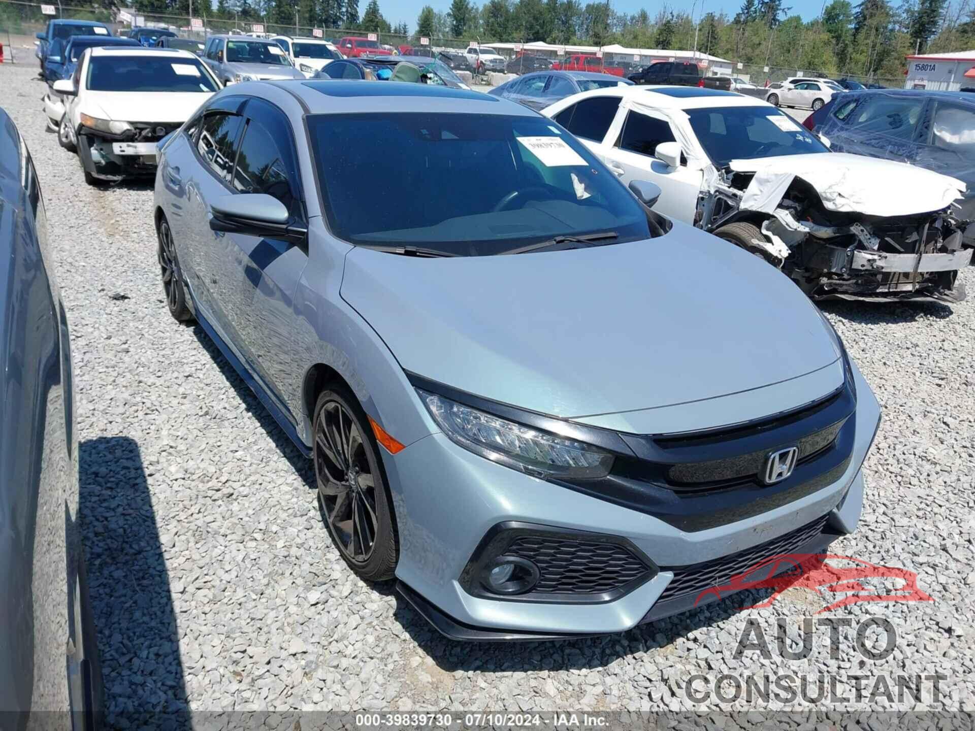 HONDA CIVIC 2017 - SHHFK7H96HU219282