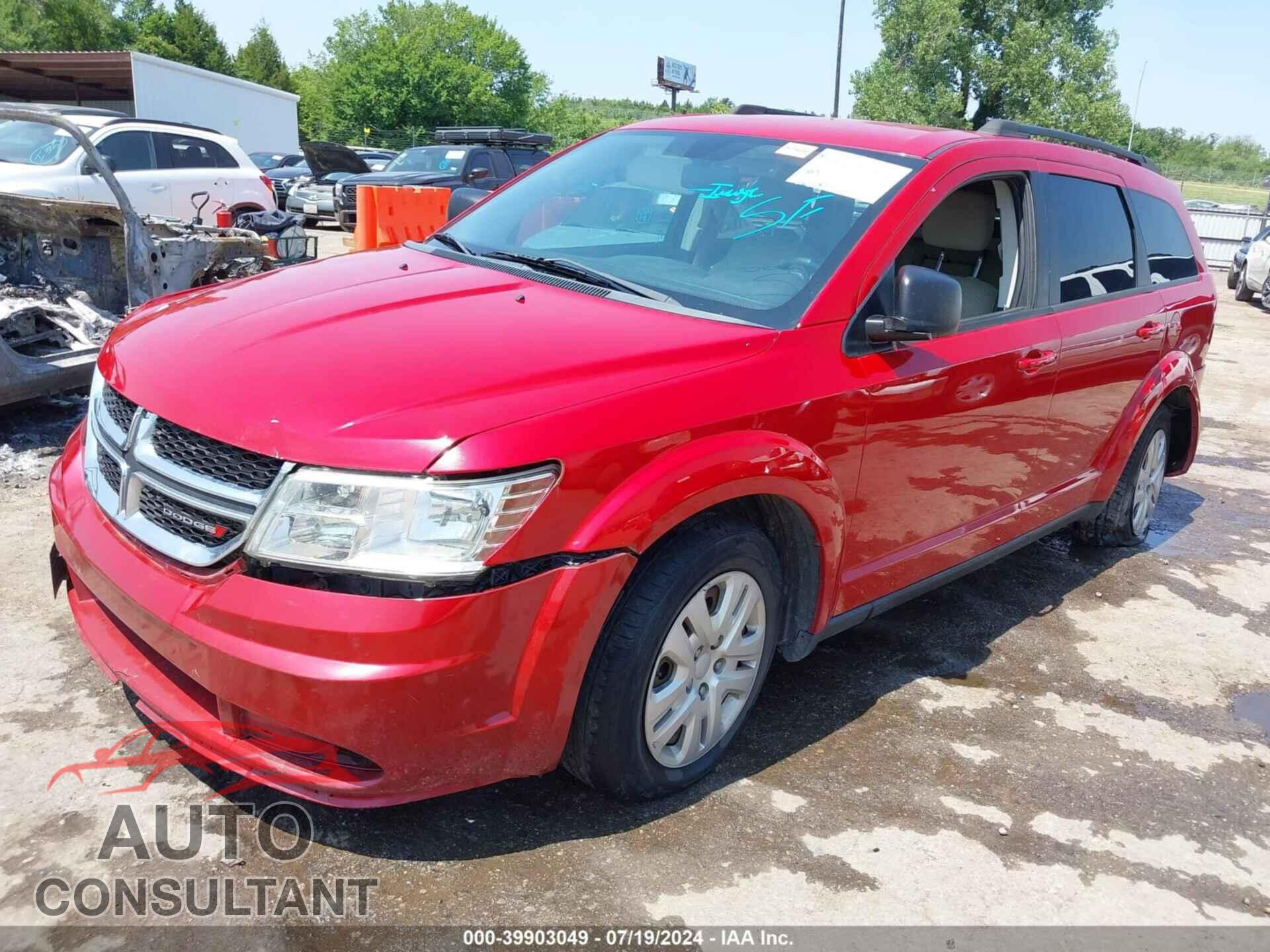 DODGE JOURNEY 2016 - 3C4PDCAB7GT123716