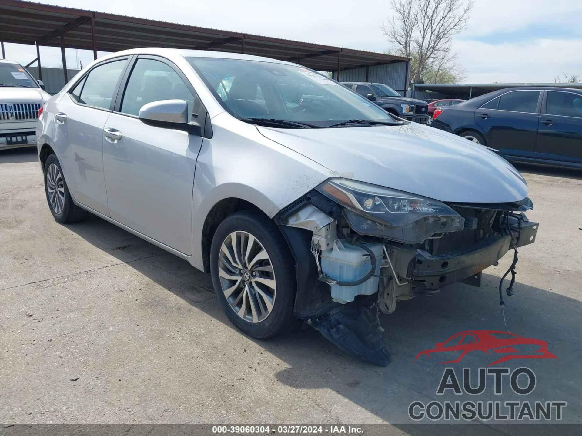 TOYOTA COROLLA 2017 - 5YFBURHE9HP721033