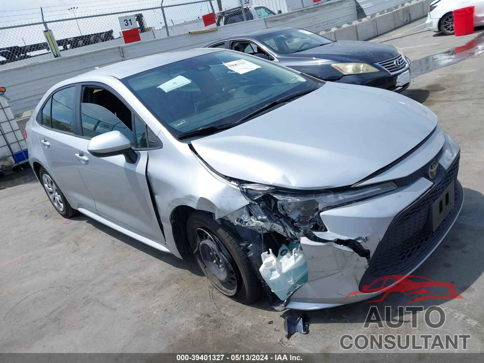 TOYOTA COROLLA 2020 - JTDEPRAE6LJ050819