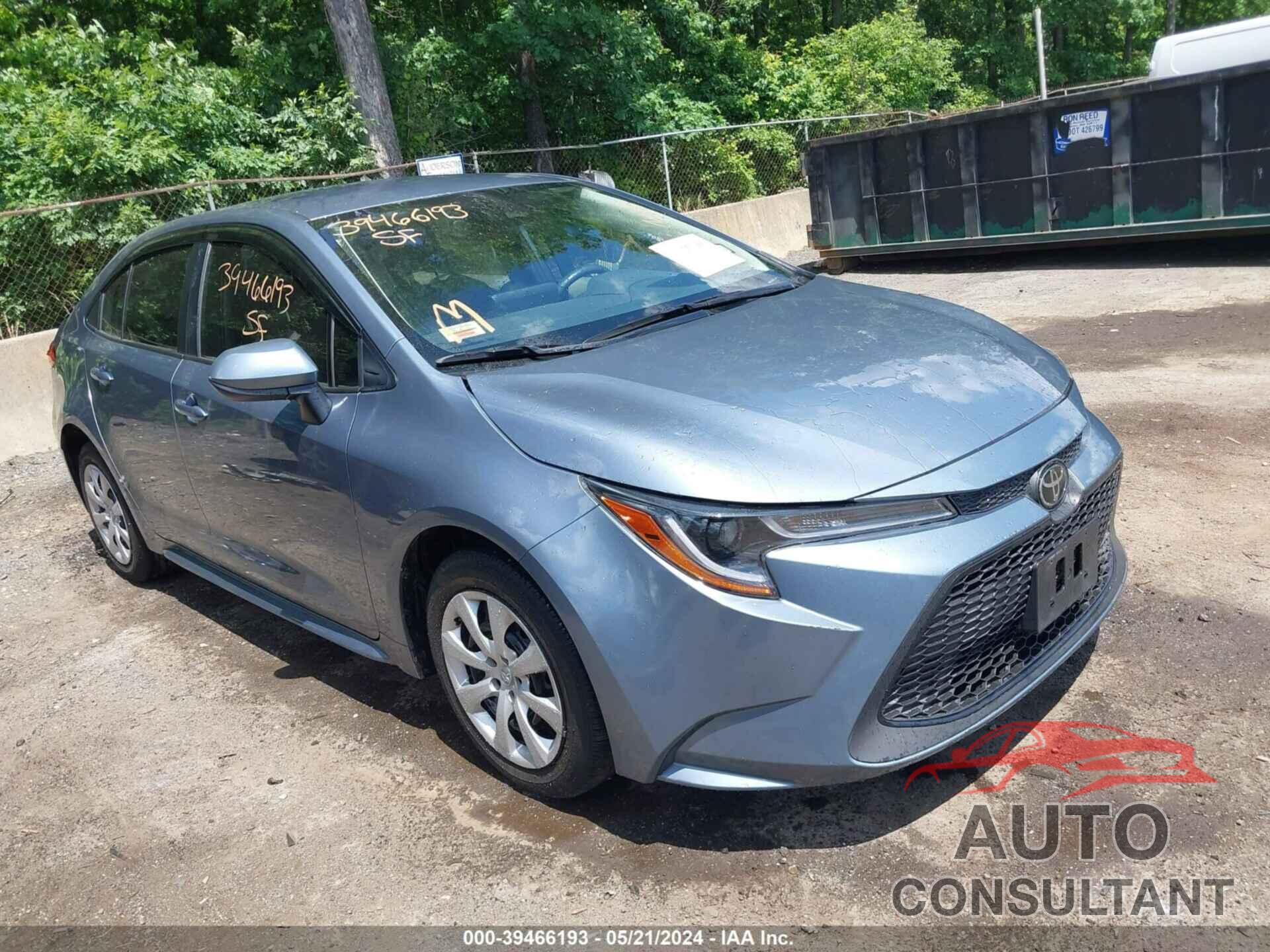 TOYOTA COROLLA 2022 - JTDEPMAE9N3023530