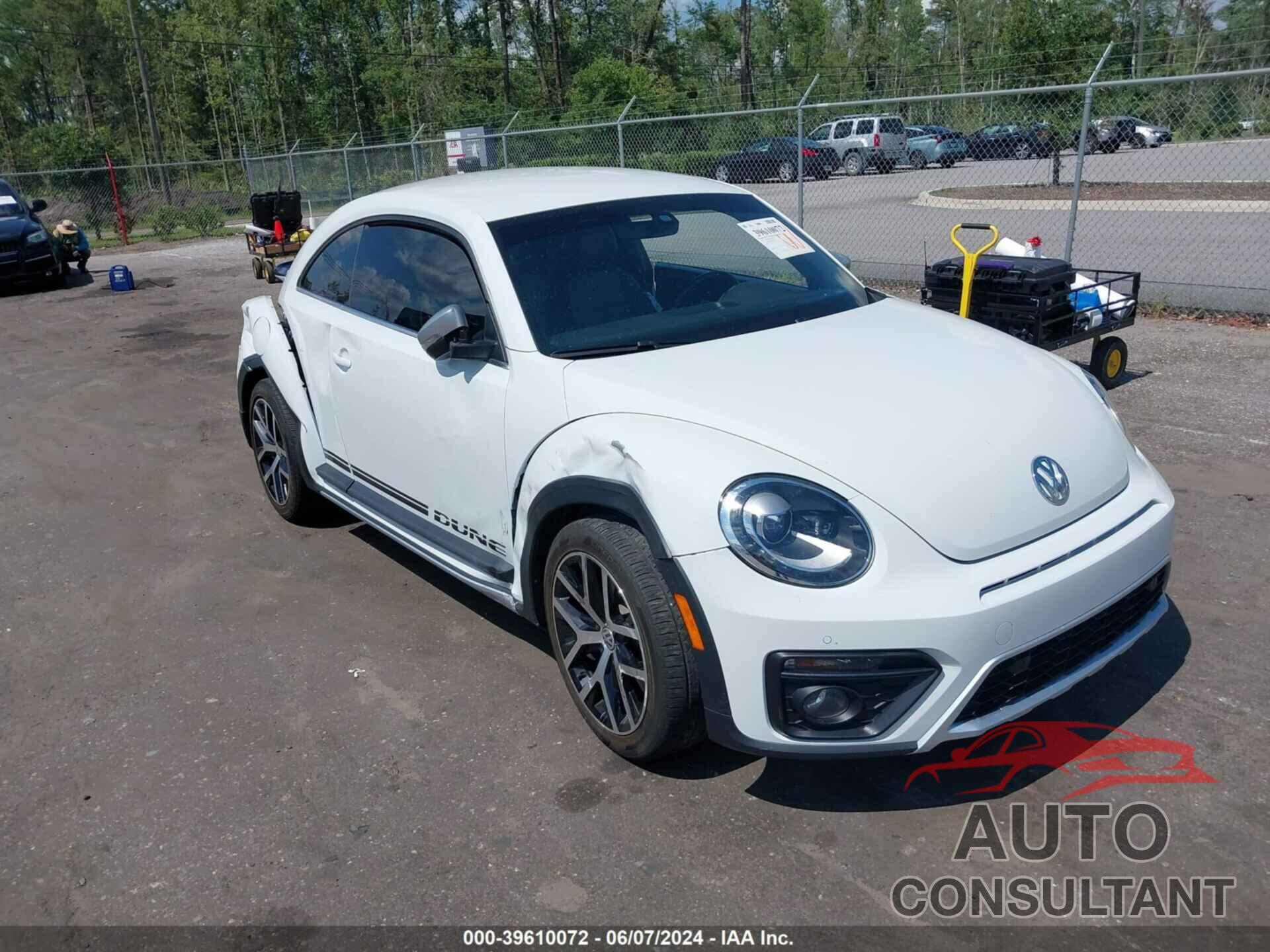 VOLKSWAGEN BEETLE 2017 - 3VWS17AT0HM626922