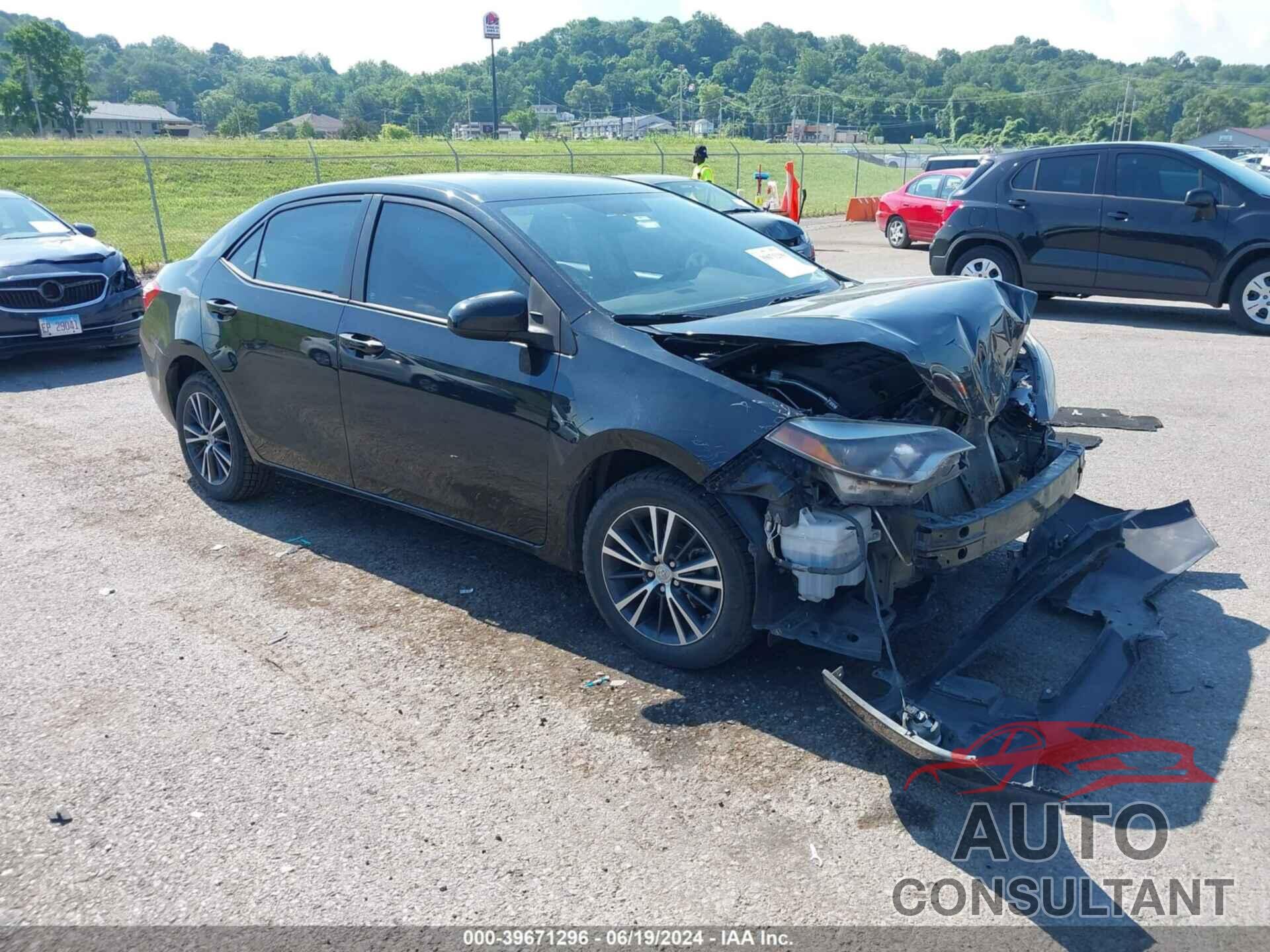 TOYOTA COROLLA 2016 - 5YFBURHE2GP547983