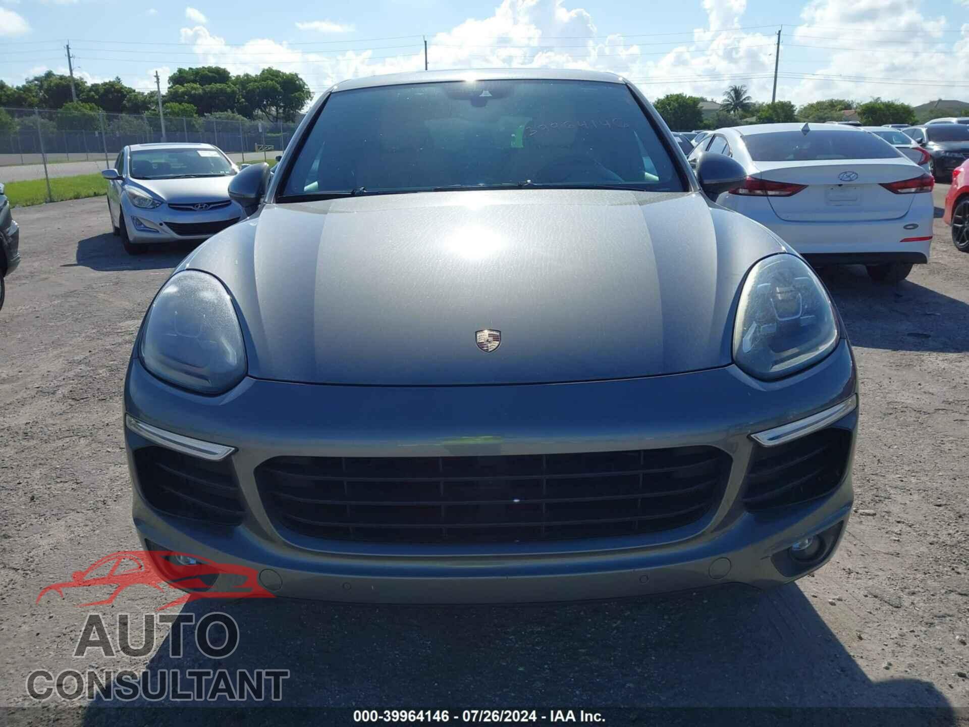 PORSCHE CAYENNE 2016 - WP1AA2A27GLA10643